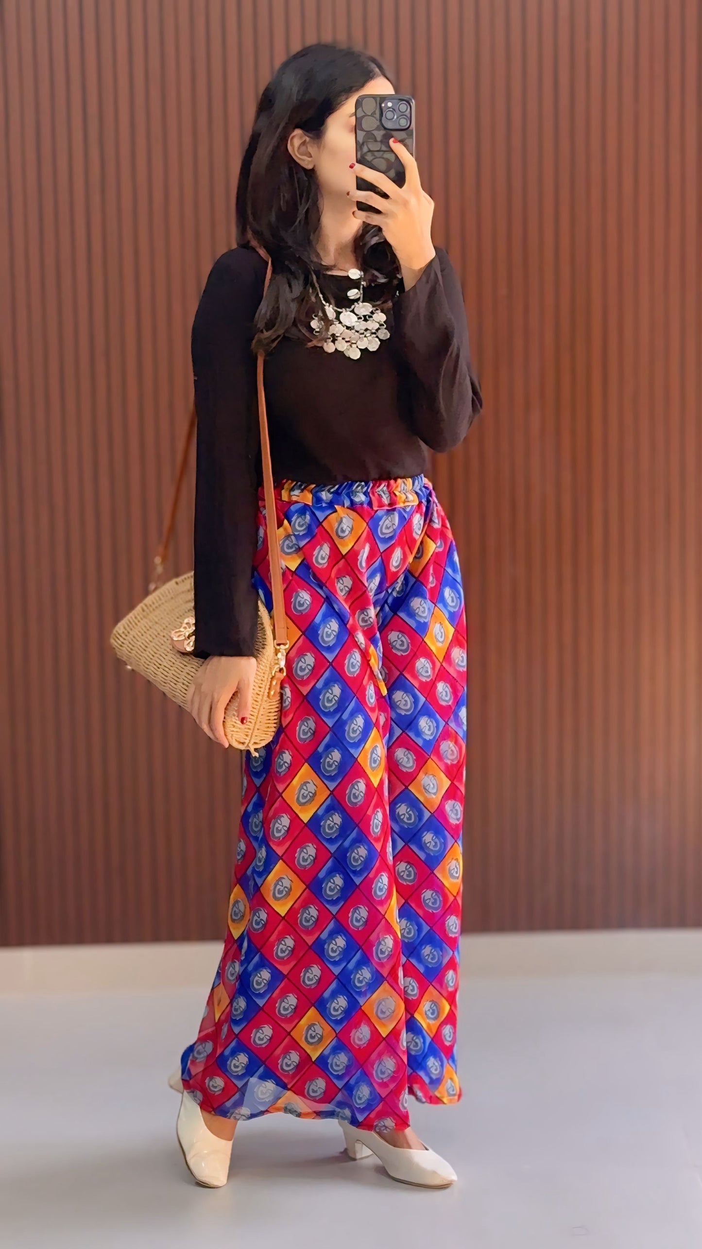 Melboure Flowy Georgette Palazzo Skirt
