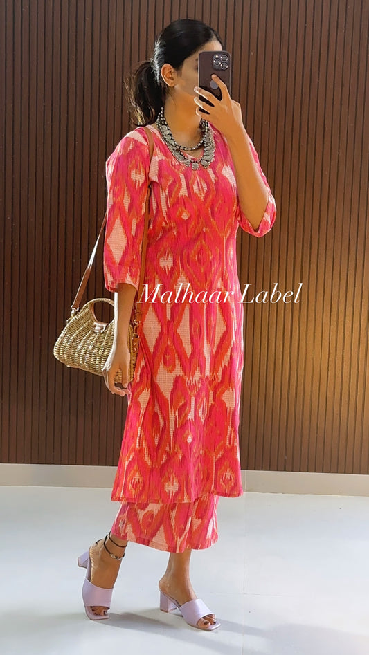 Manna   Kurti Co- Ord  Set