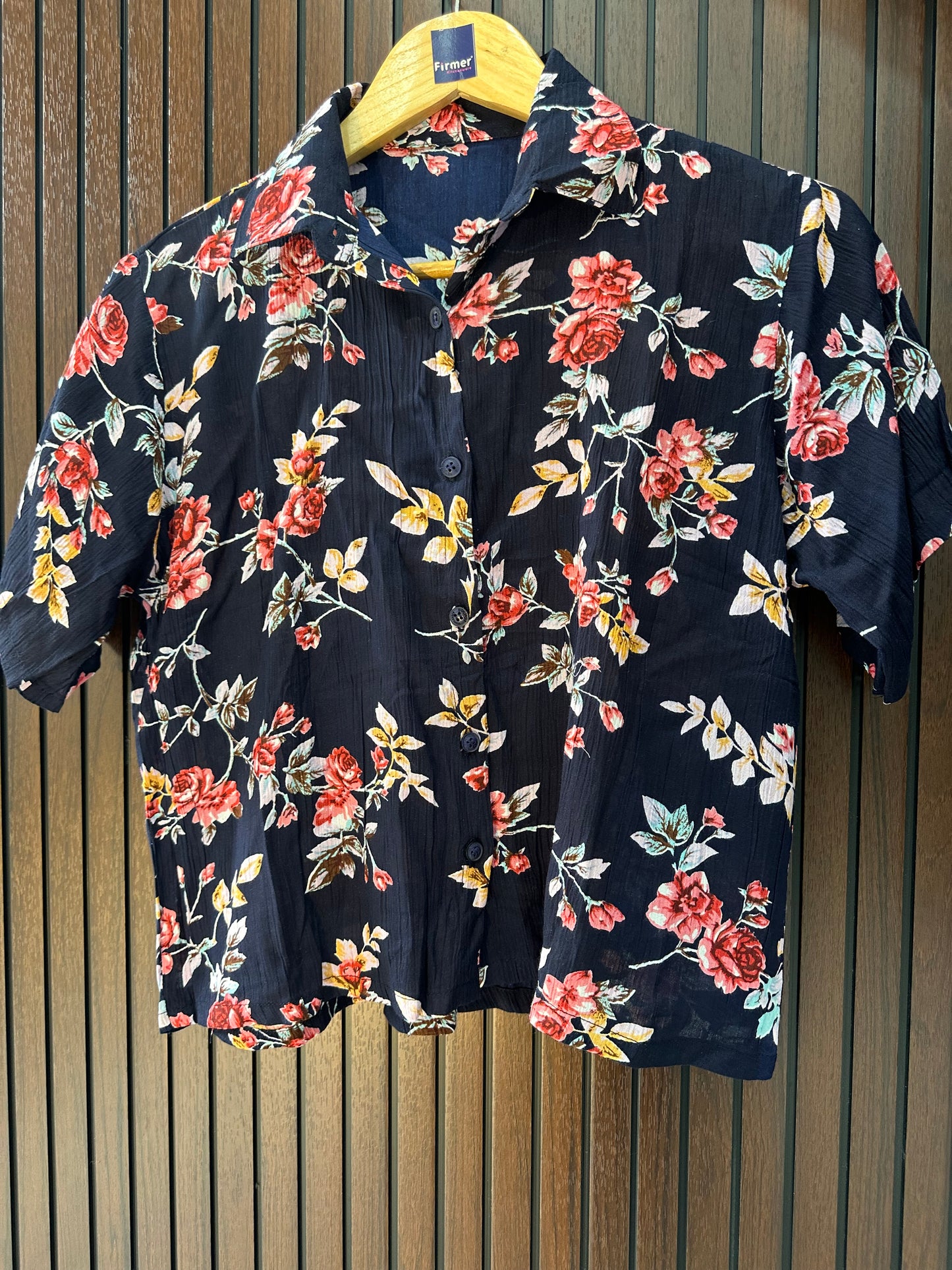 James Crop Shirt