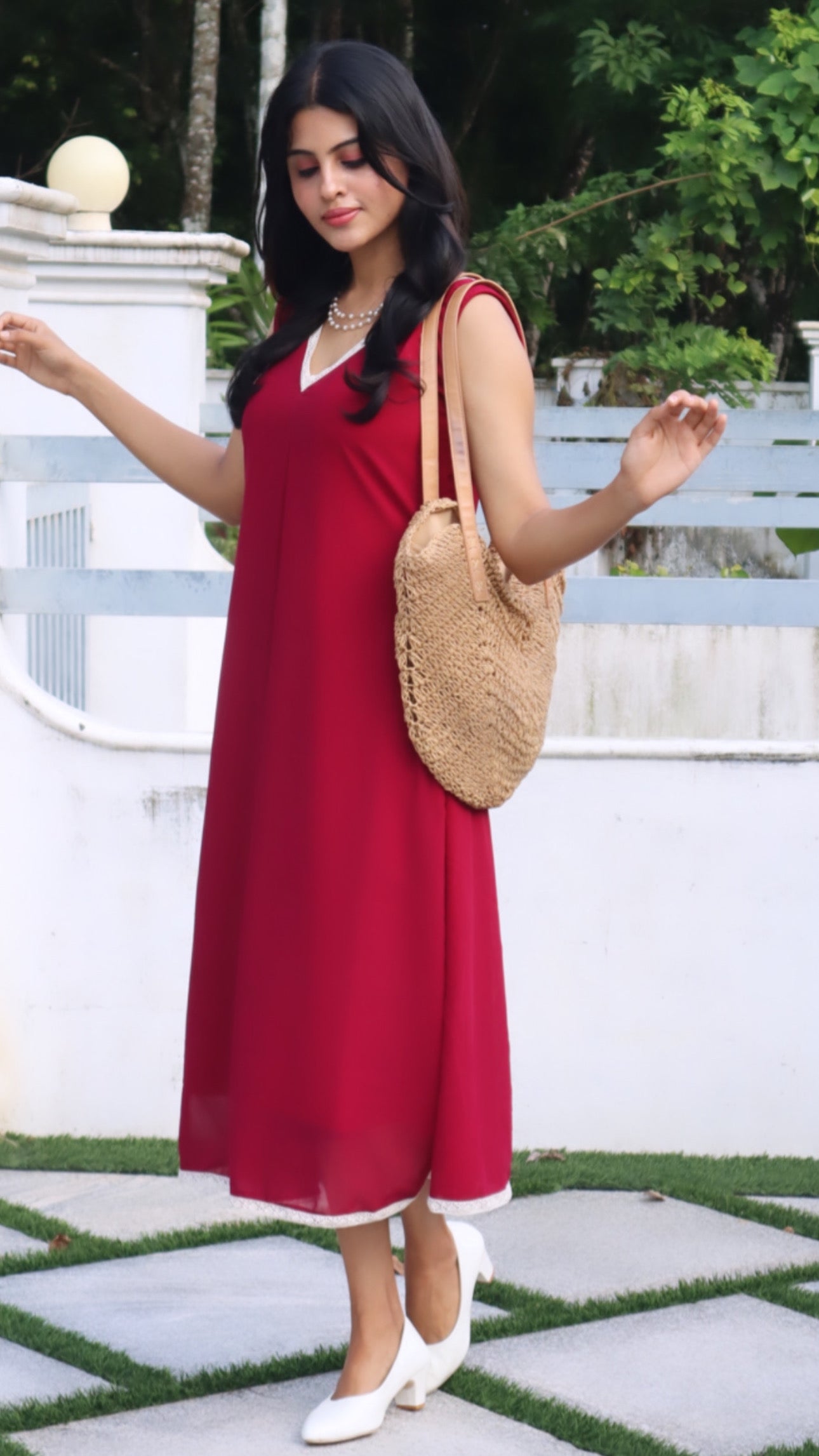 Osin casual Georgette Kurti
