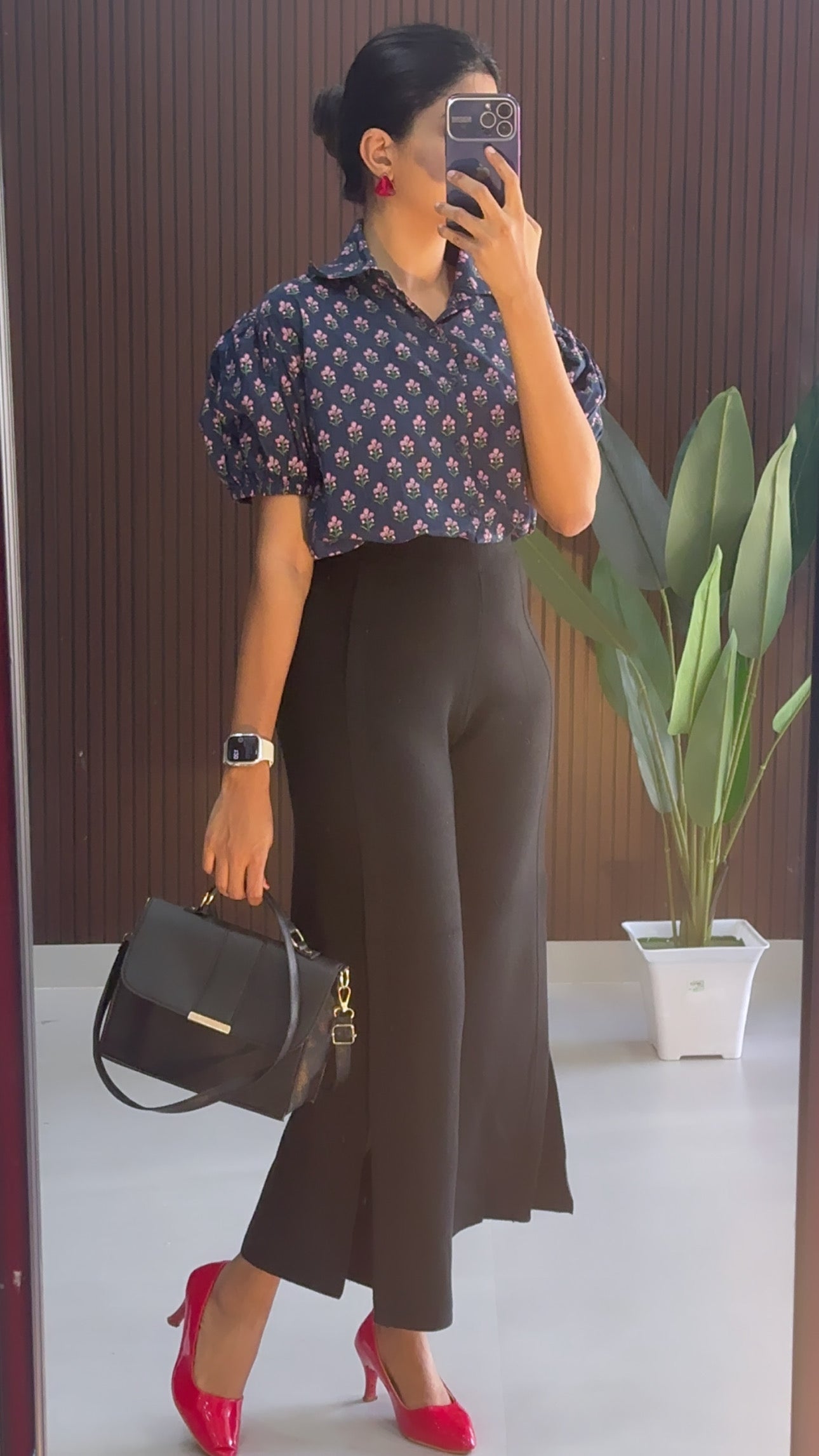 Lizin Palazzo & Crop Top Combo