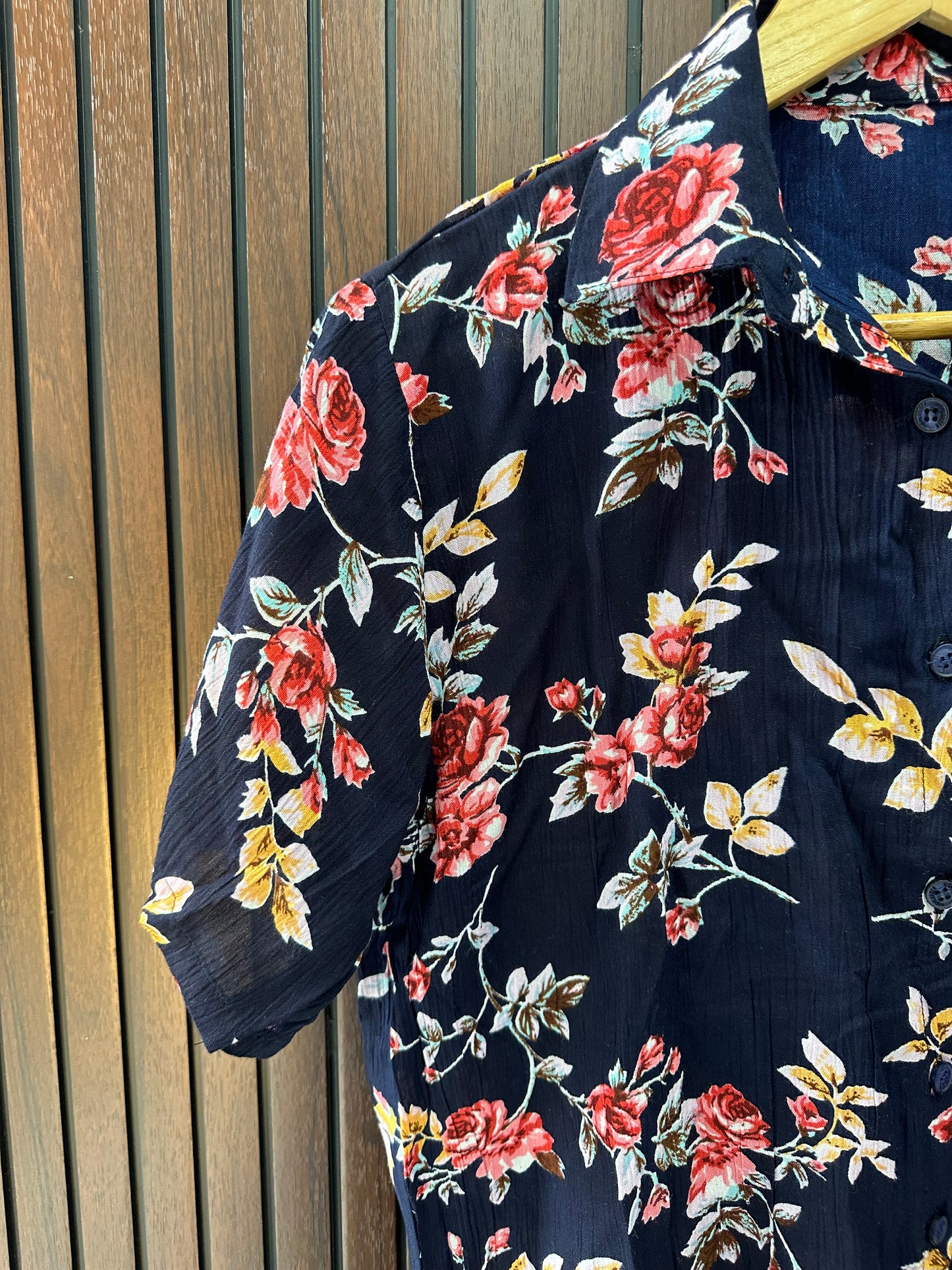 James Crop Shirt