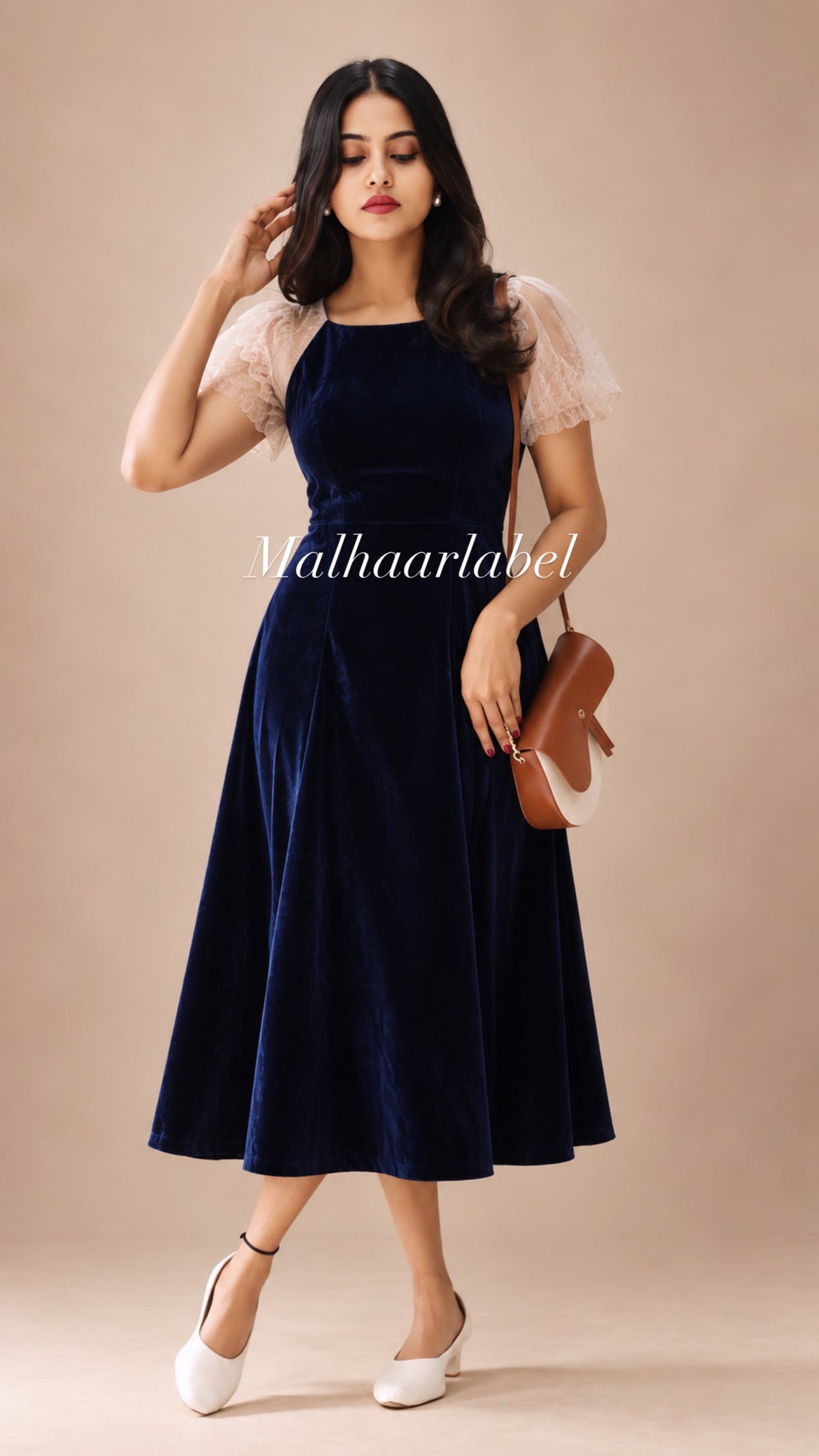 Trixie velvet dress:christmas collection 2026