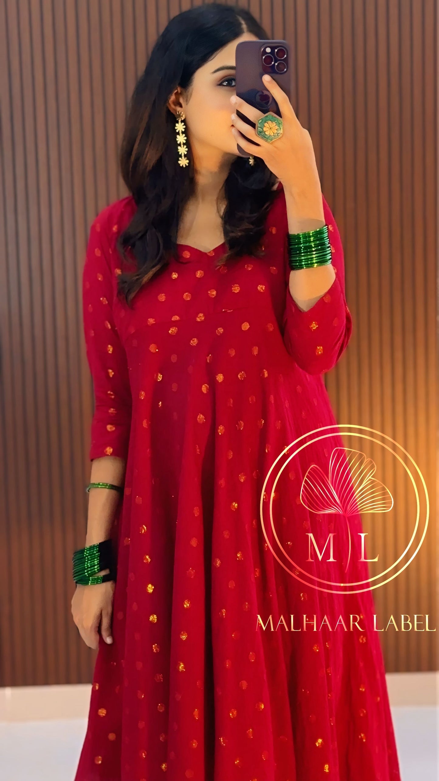 Mandharam Hand dyed Onam Collection - Mizhi