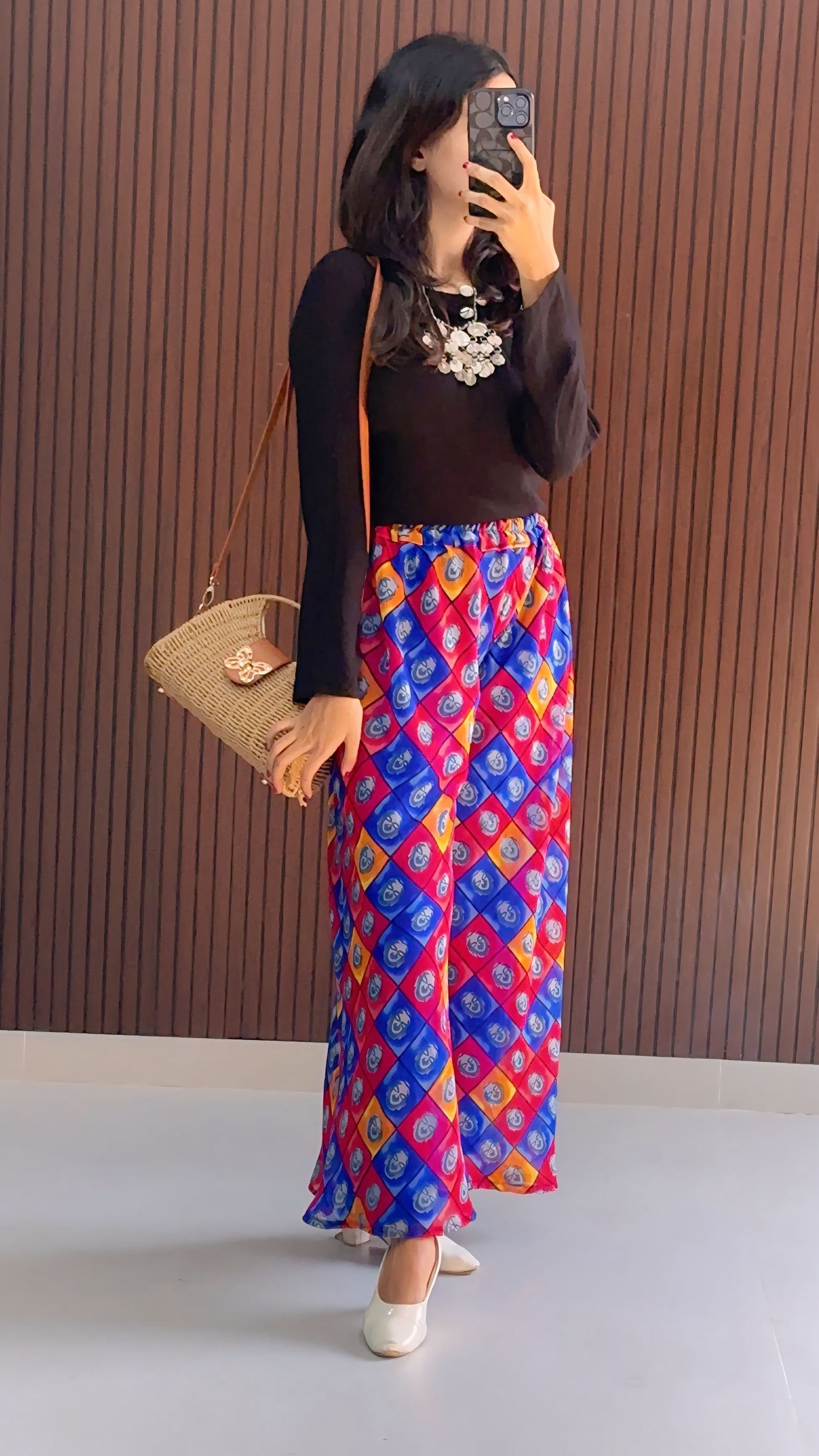 Melboure Flowy Georgette Palazzo Skirt