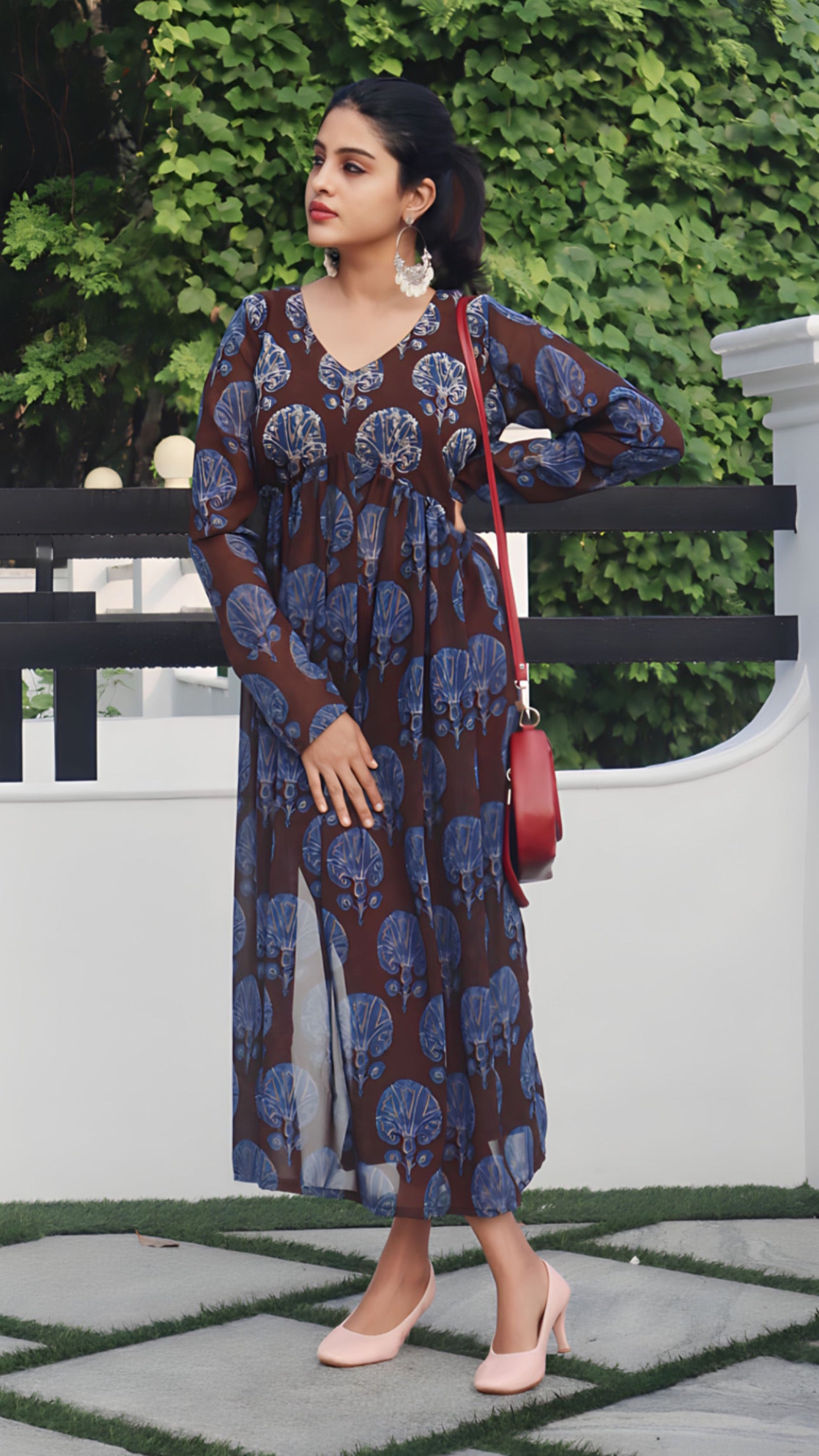 Nasika Georgette Slit Kurti