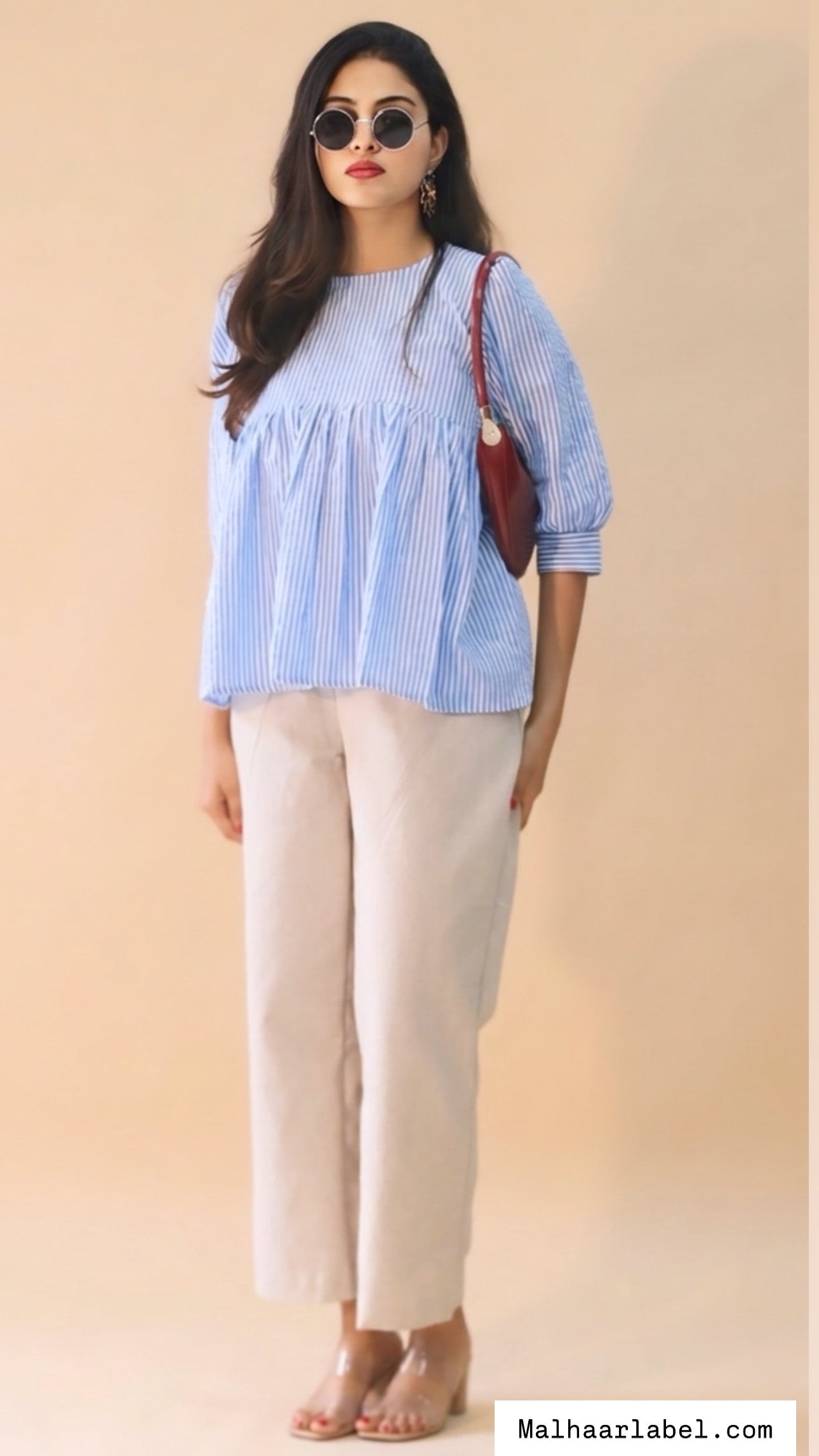 Coral Summer Co ord combo