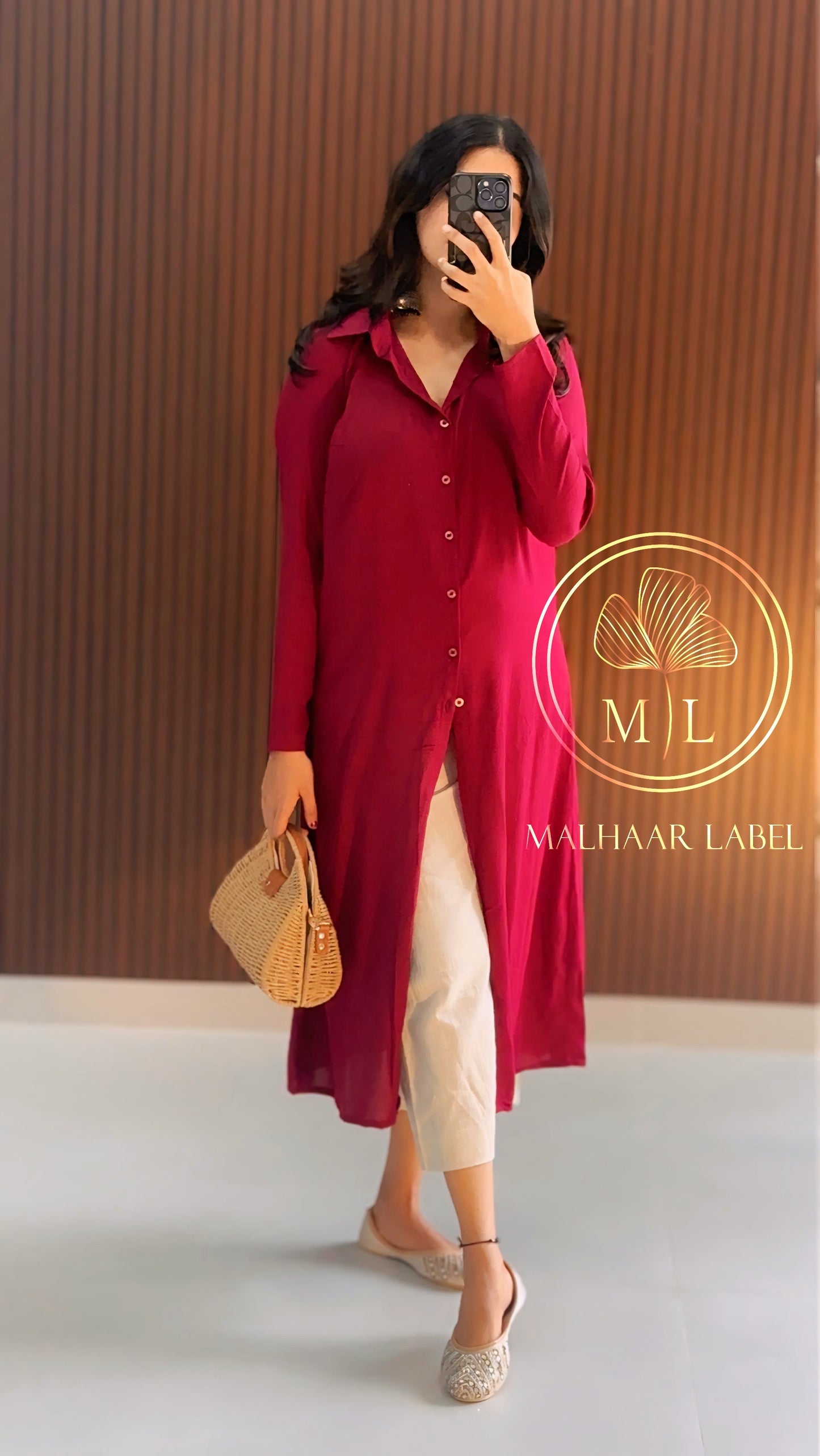 Deina Shirt Kurti Co Ord Set