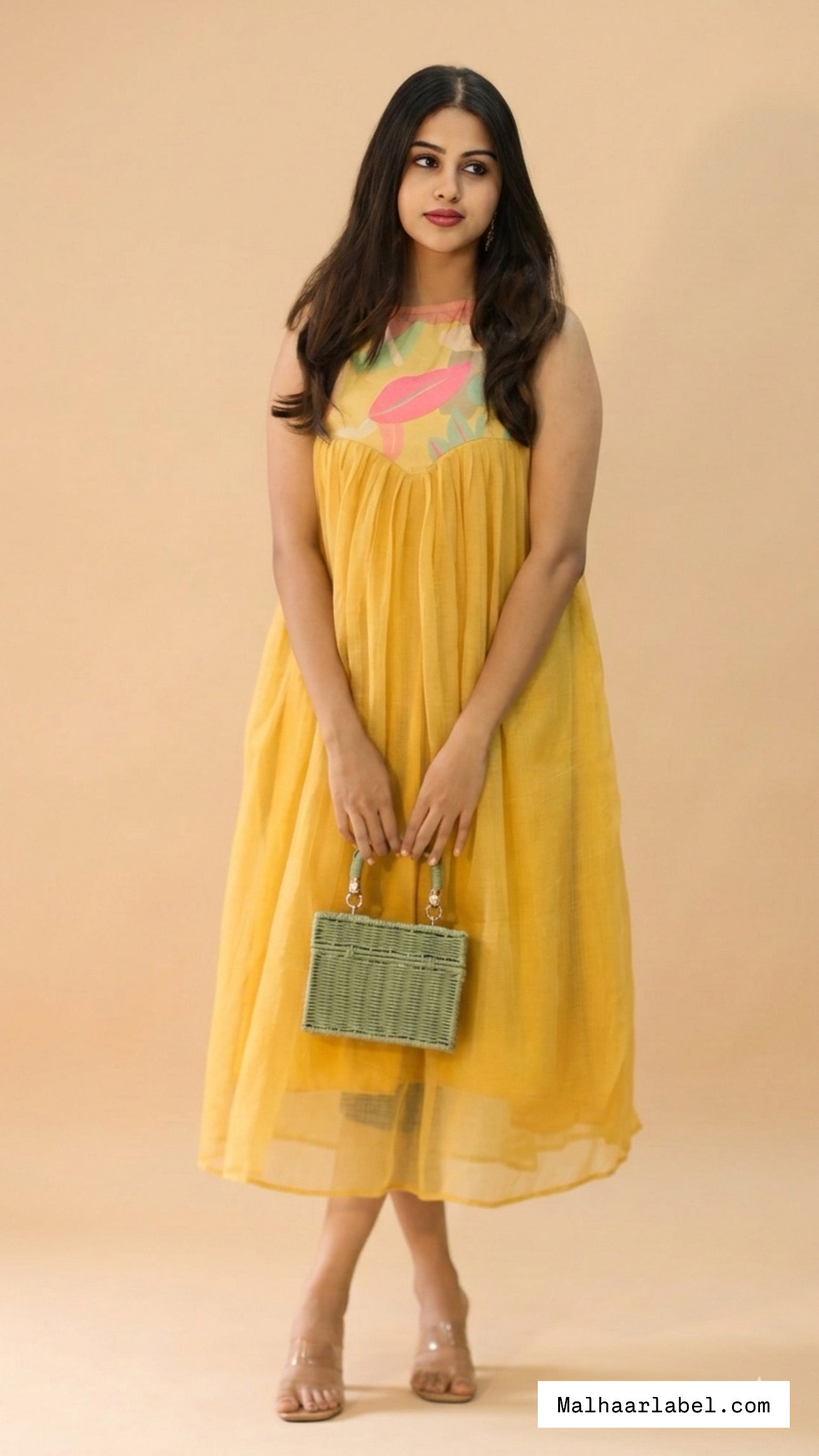 Aydin pure Cotton Kora Dress – Malhaar Label