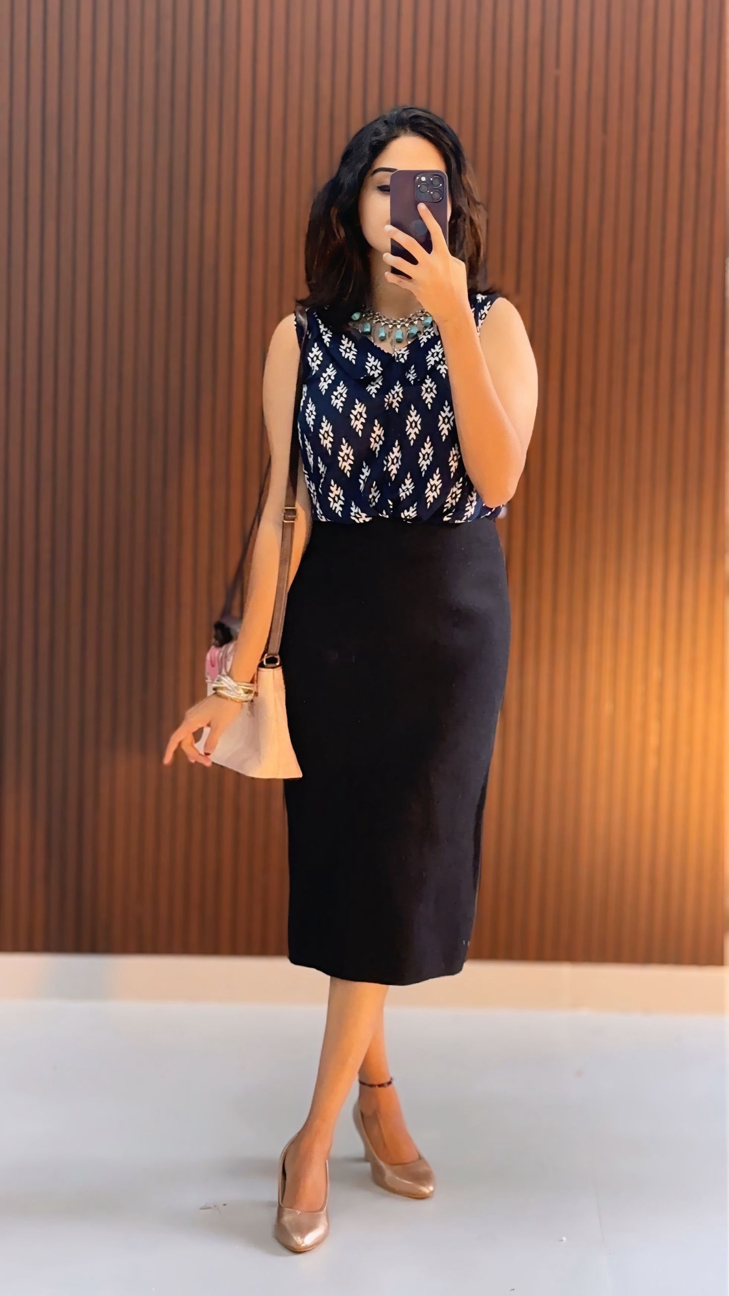 Rolexo Knitted skirt and Top