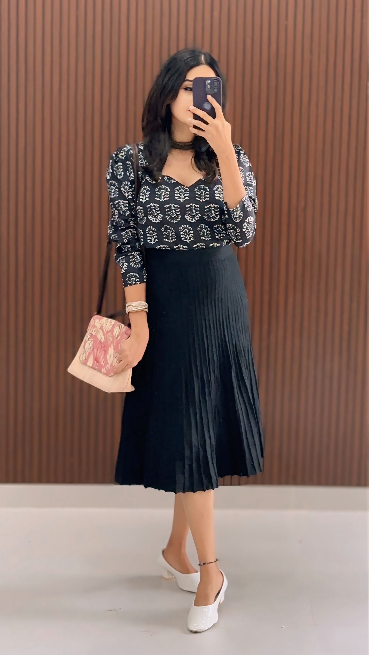 Fenno Knitted skirt and Top