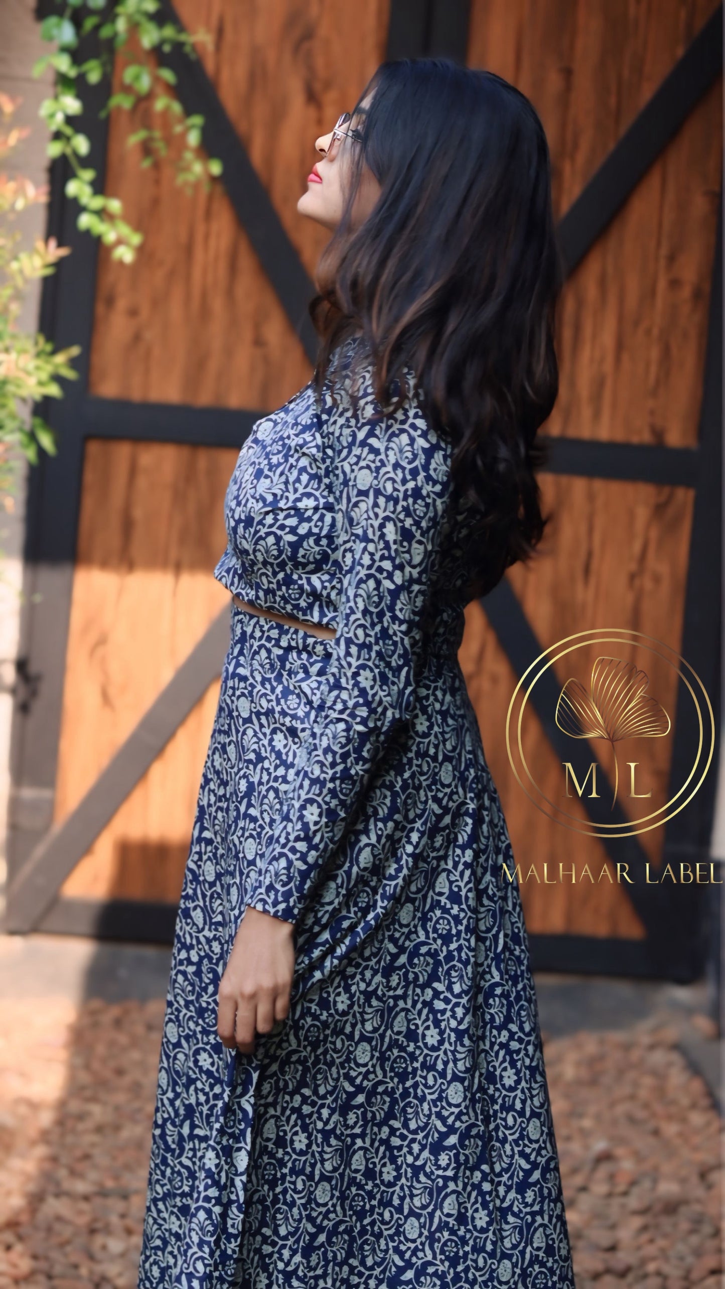 Luna Cotton skirt and Top Co ords