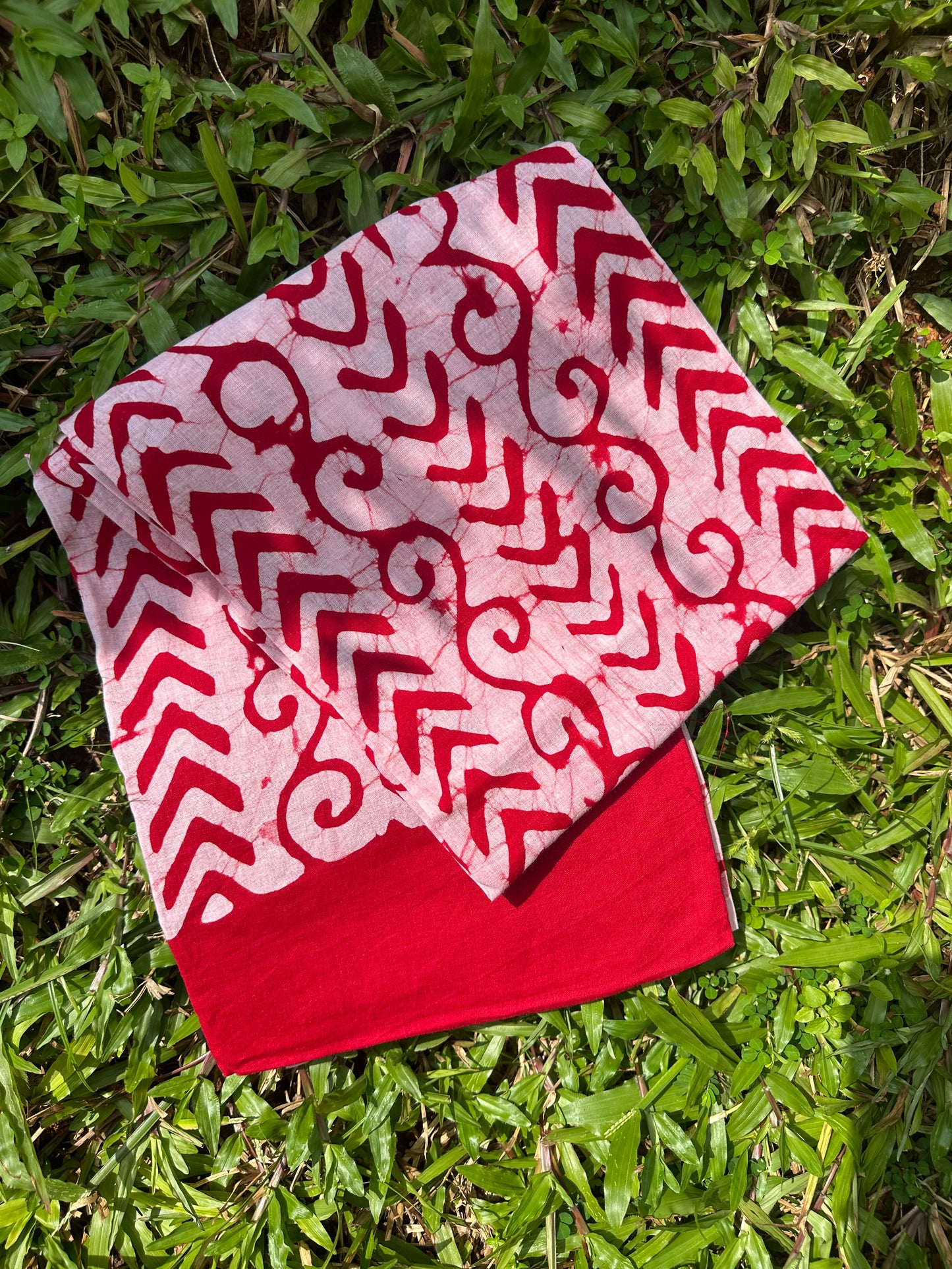 Red Flyer Pure Cotton Dupatta