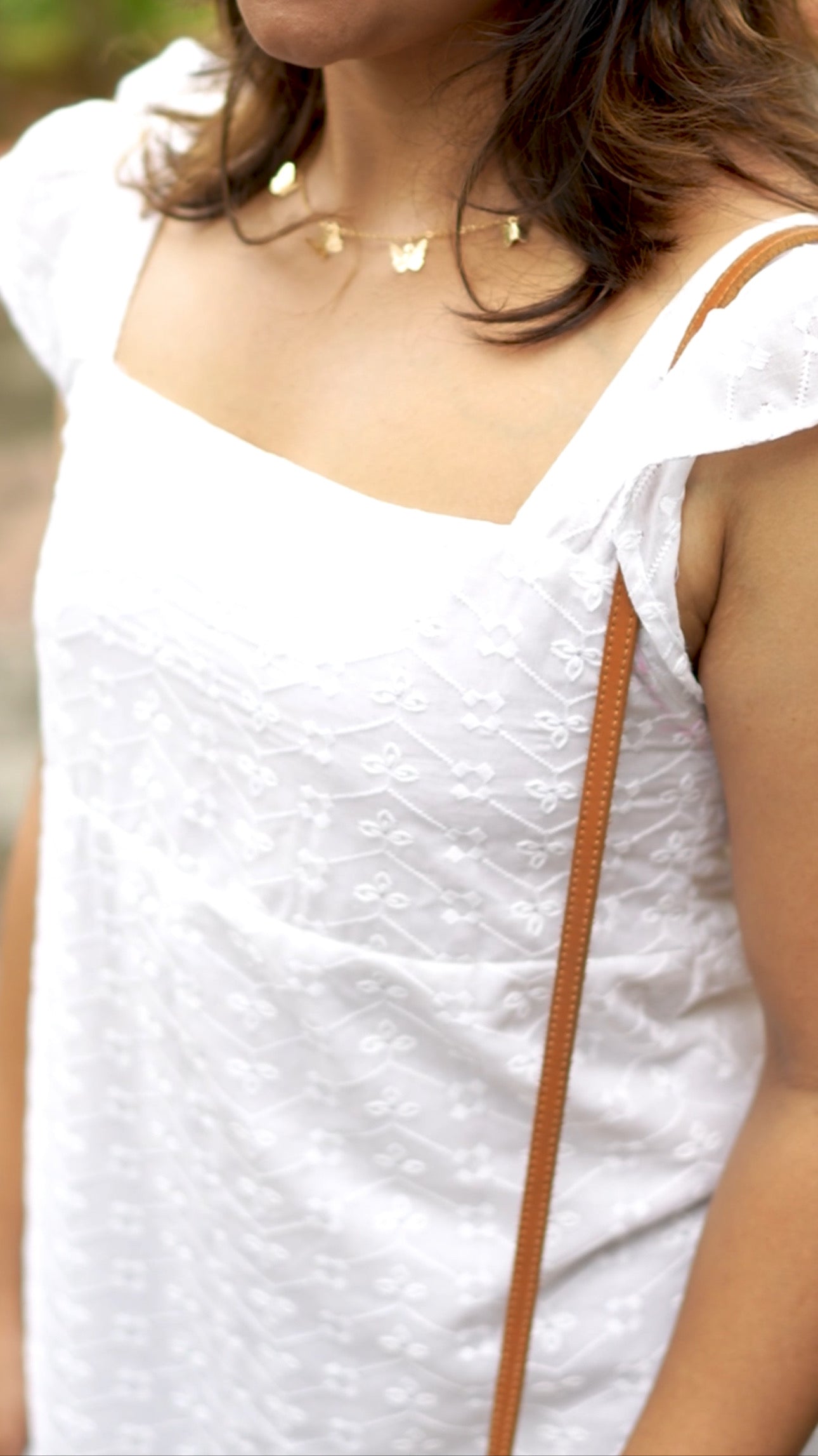 Merlin Embroidery Pure Cotton Dress