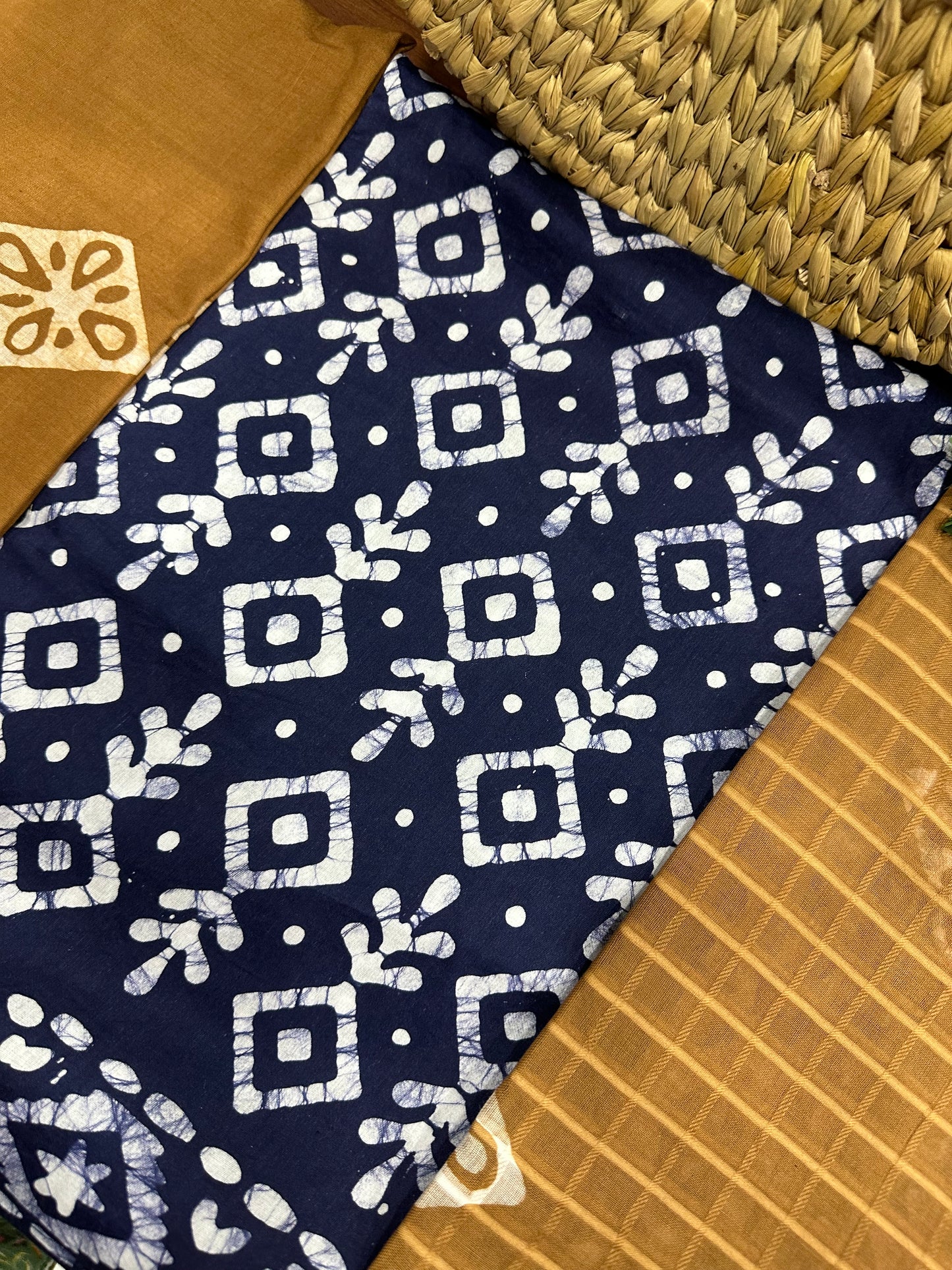 Milan  Cotton salwar 3 piece Set