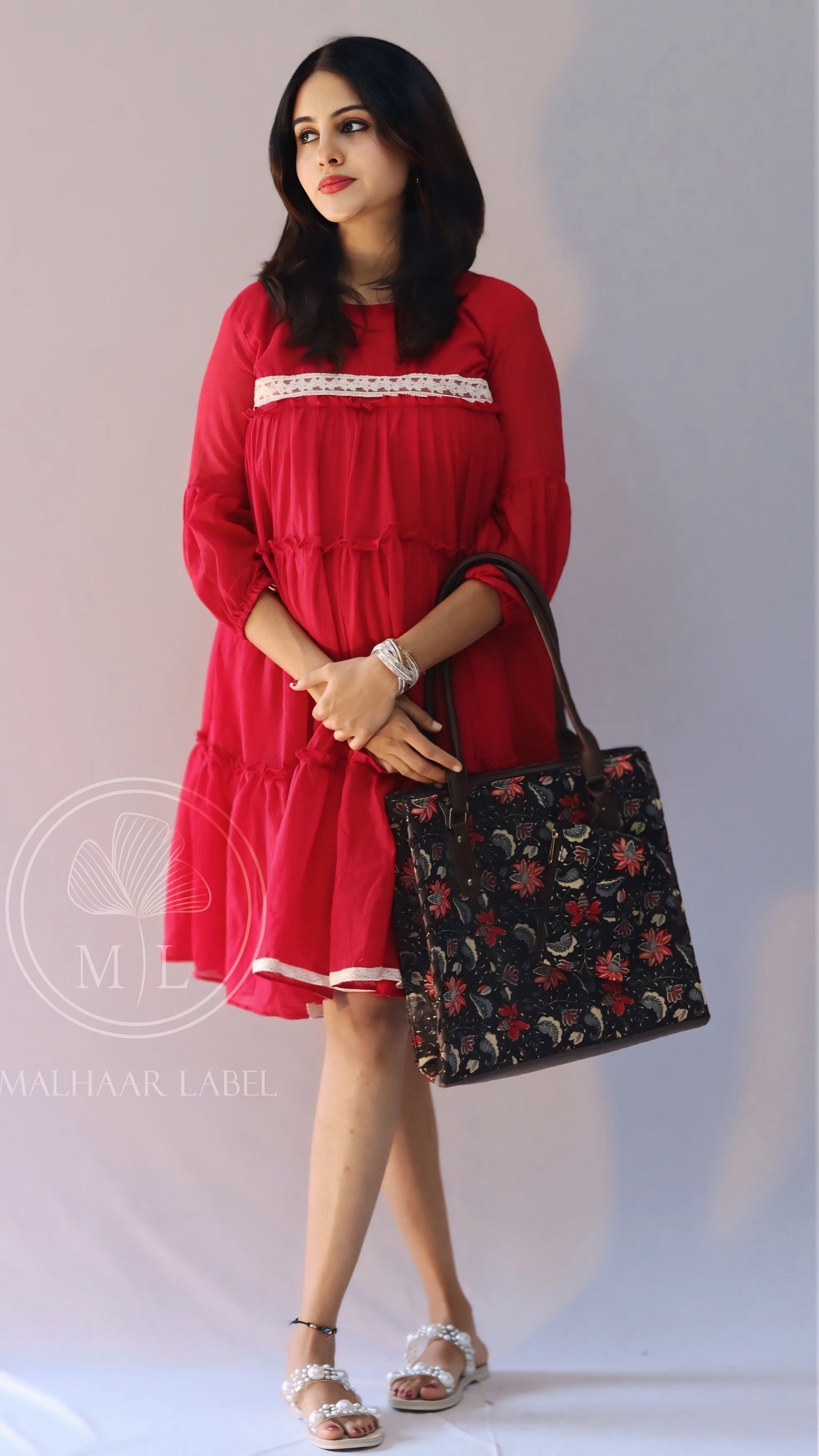 Naomi Premium Kota Doria Dress