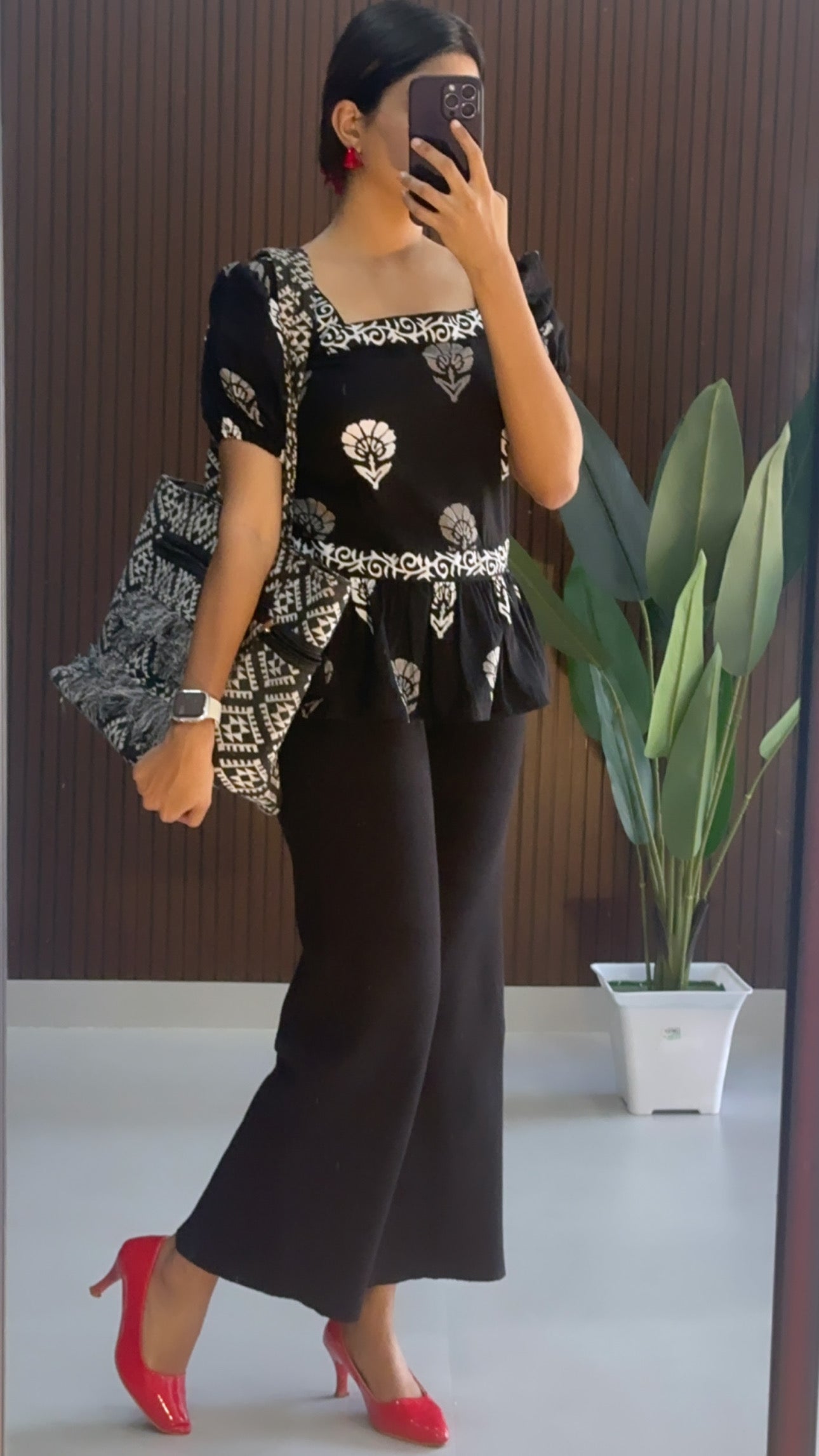 Kenya Palazzo & Crop Top Combo
