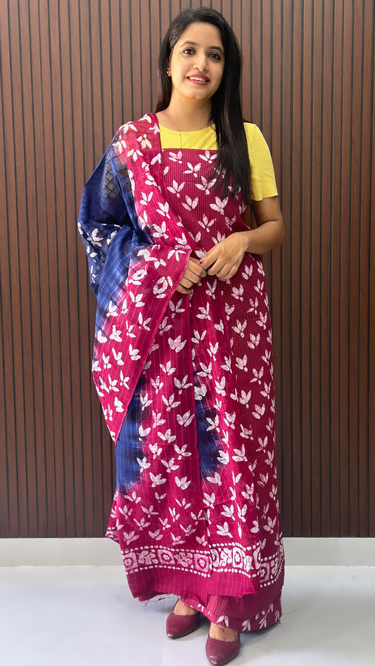 Dhanya  Unstiched Cotton Suite Set