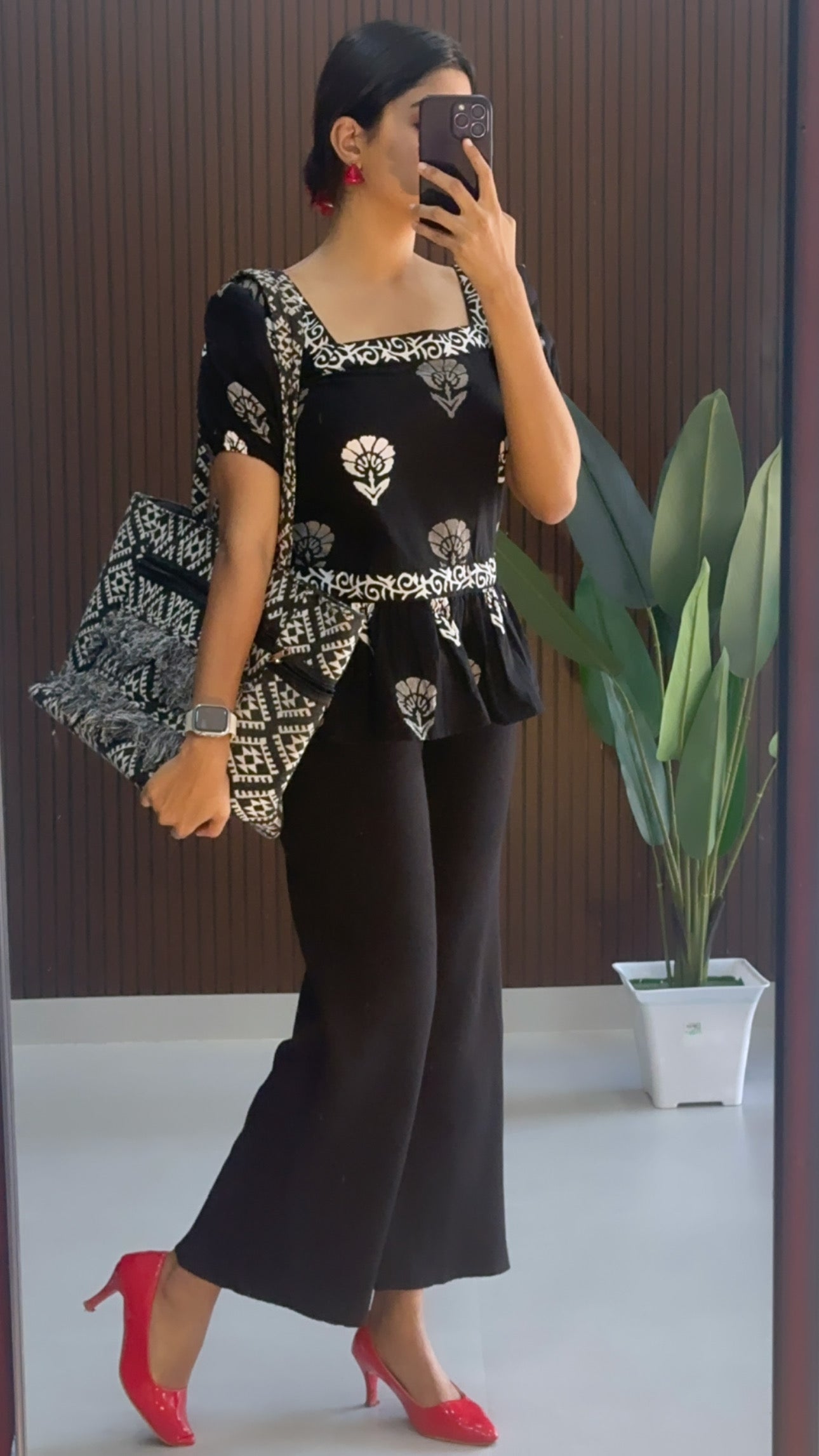 Kenya Palazzo & Crop Top Combo