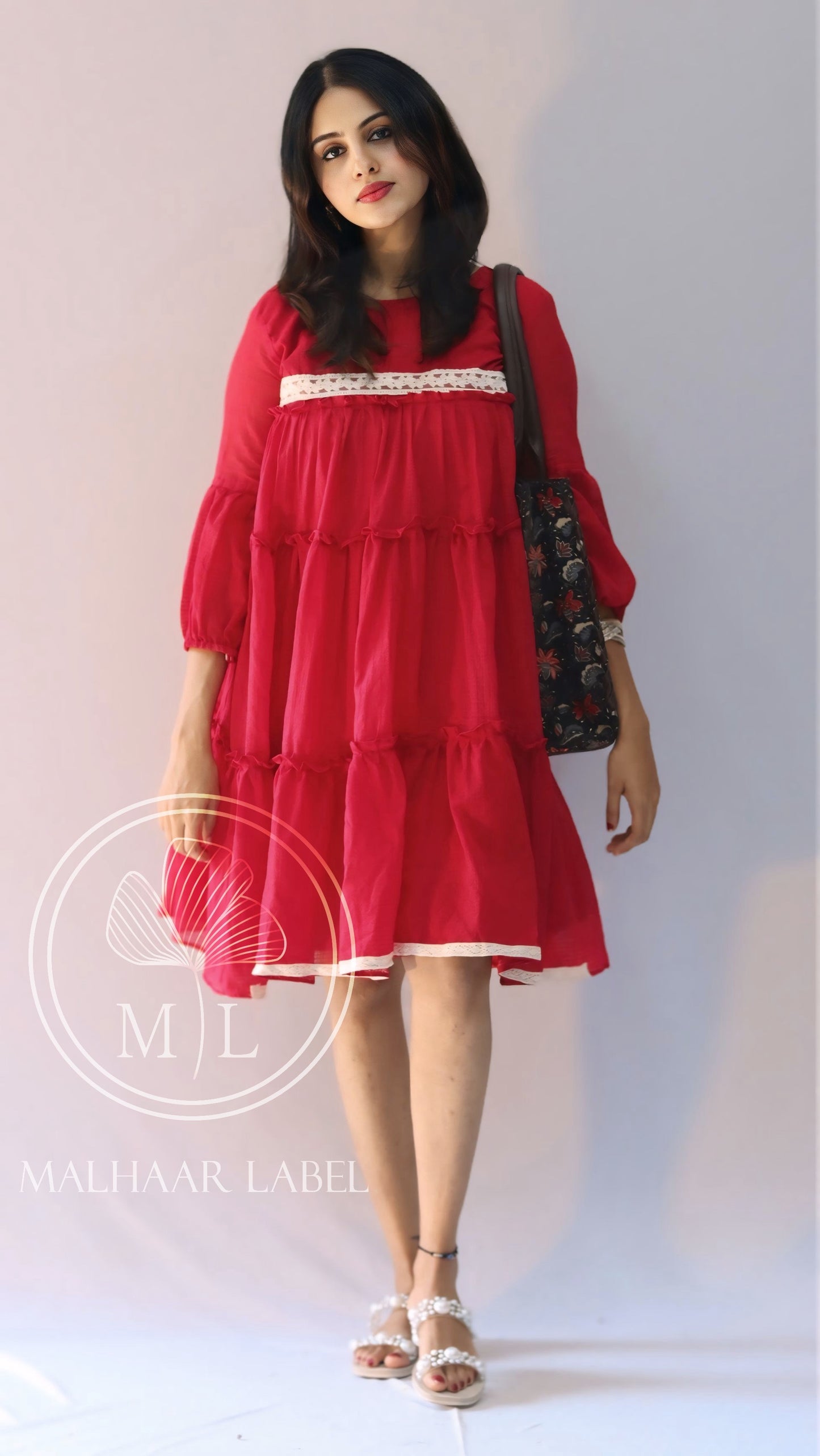Naomi Premium Kota Doria Dress