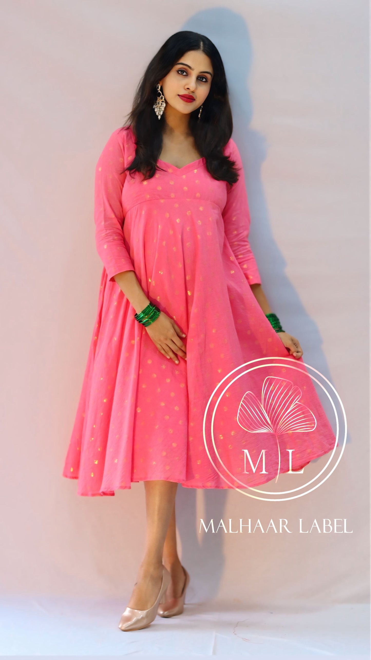 Mandharam Hand dyed Onam Collection - Nila