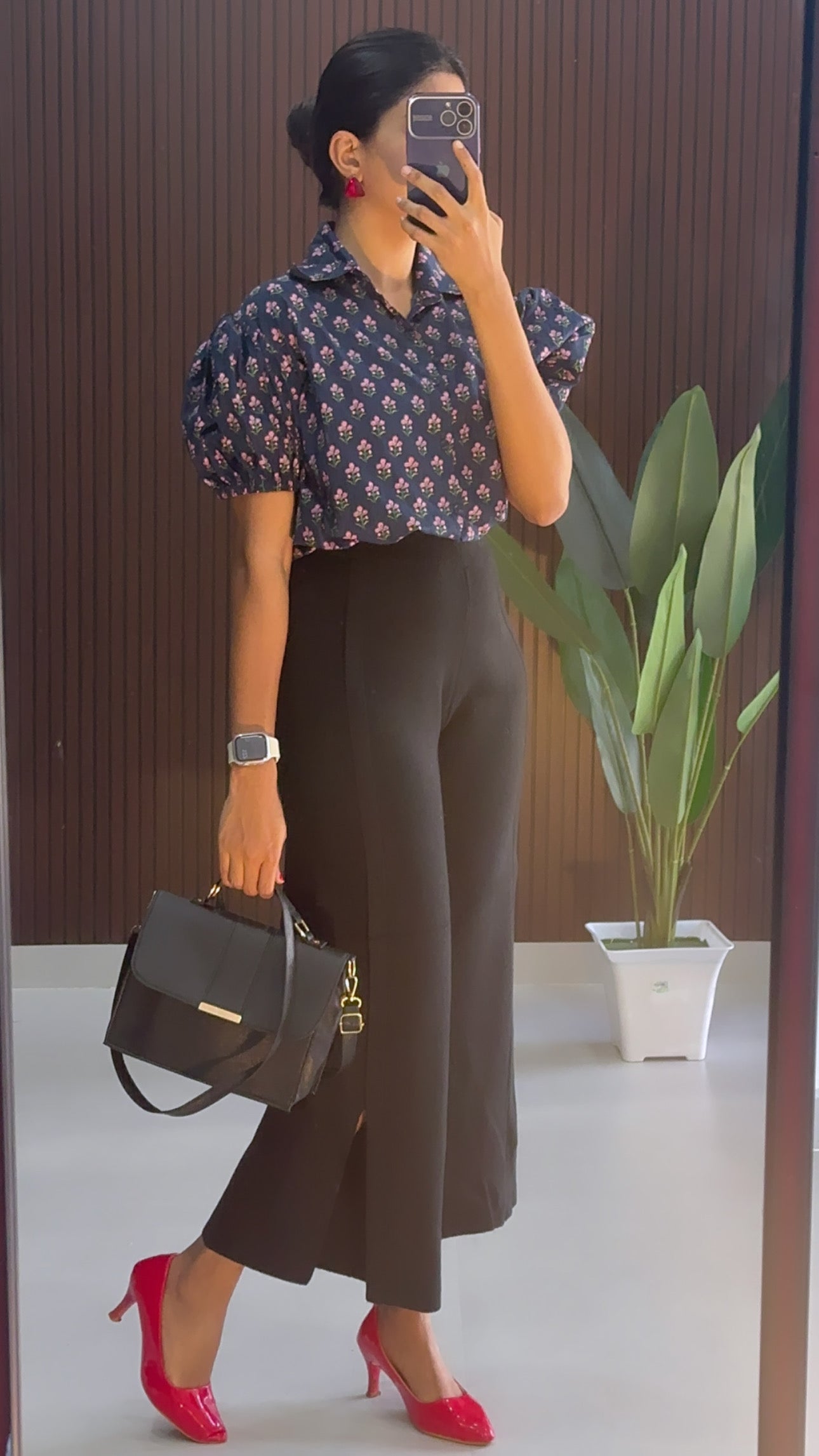 Lizin Palazzo & Crop Top Combo