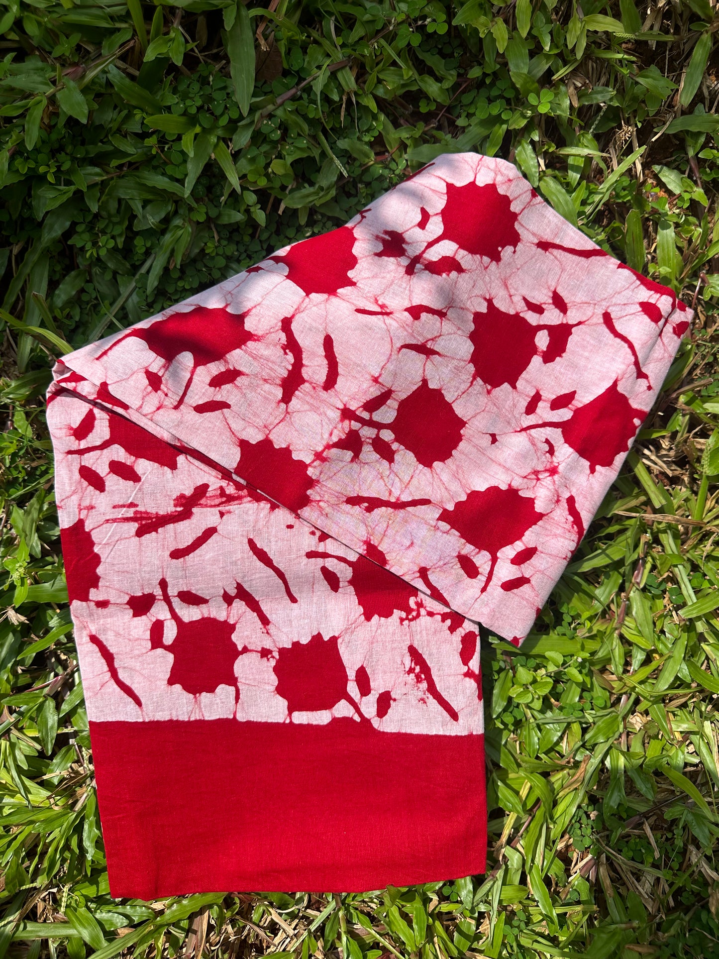 Red Rose Pure Cotton Dupatta