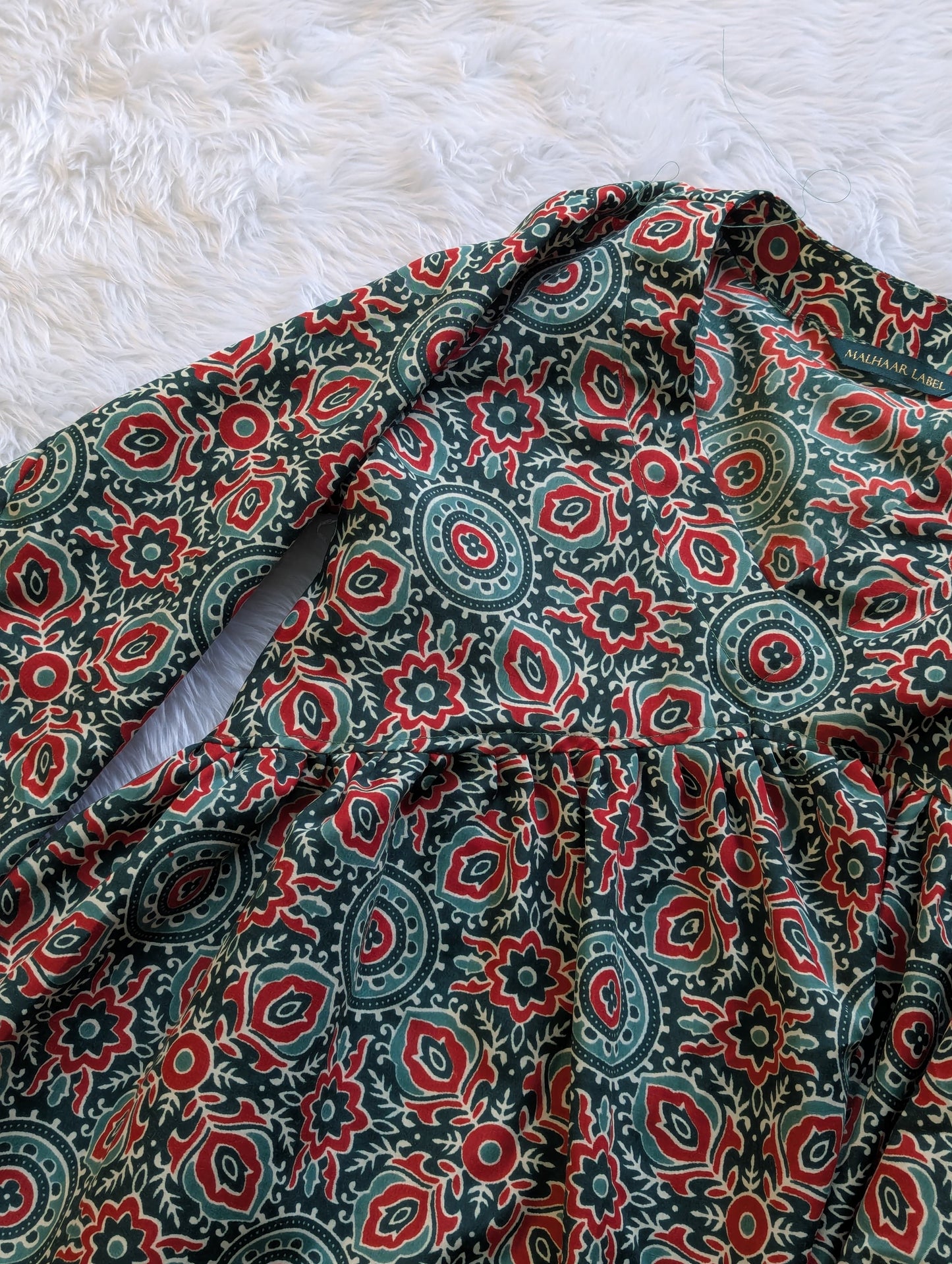 Ario peplum Top