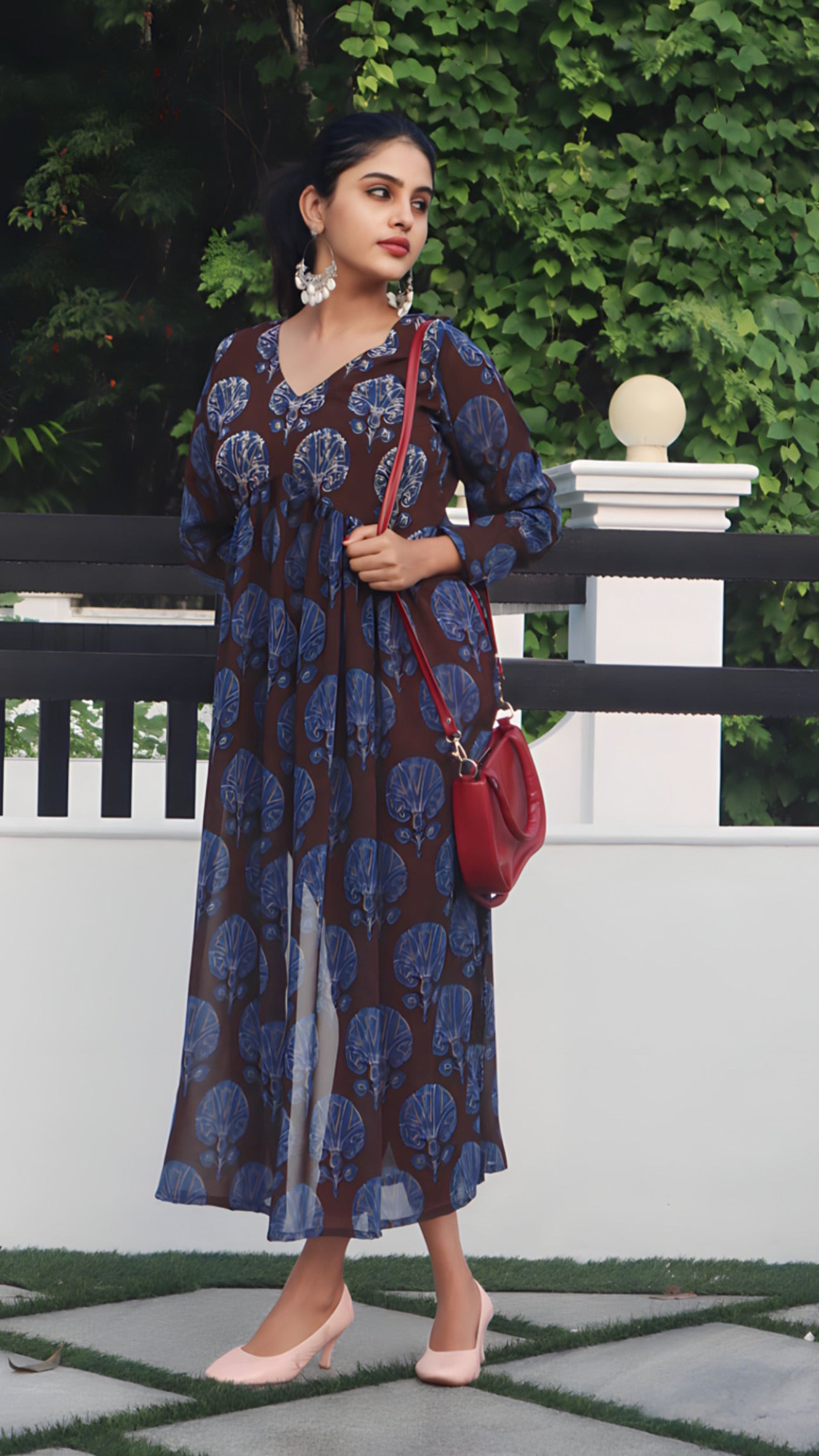 Nasika Georgette Slit Kurti