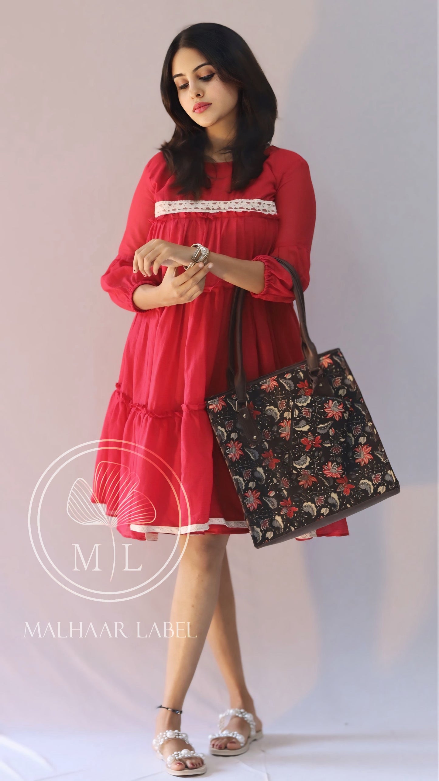 Naomi Premium Kota Doria Dress