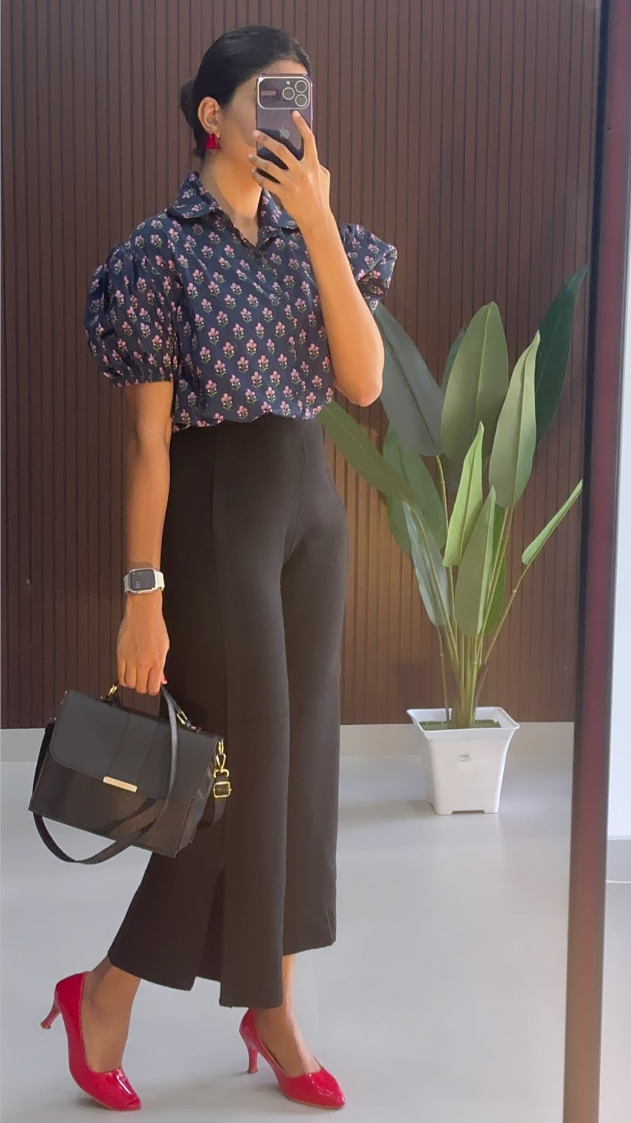 Lizin Palazzo & Crop Top Combo