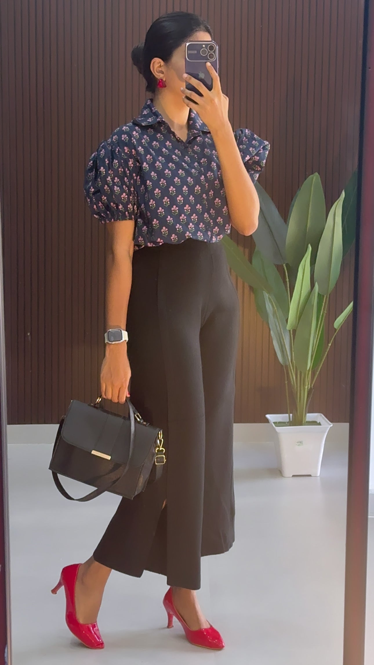 Lizin Palazzo & Crop Top Combo