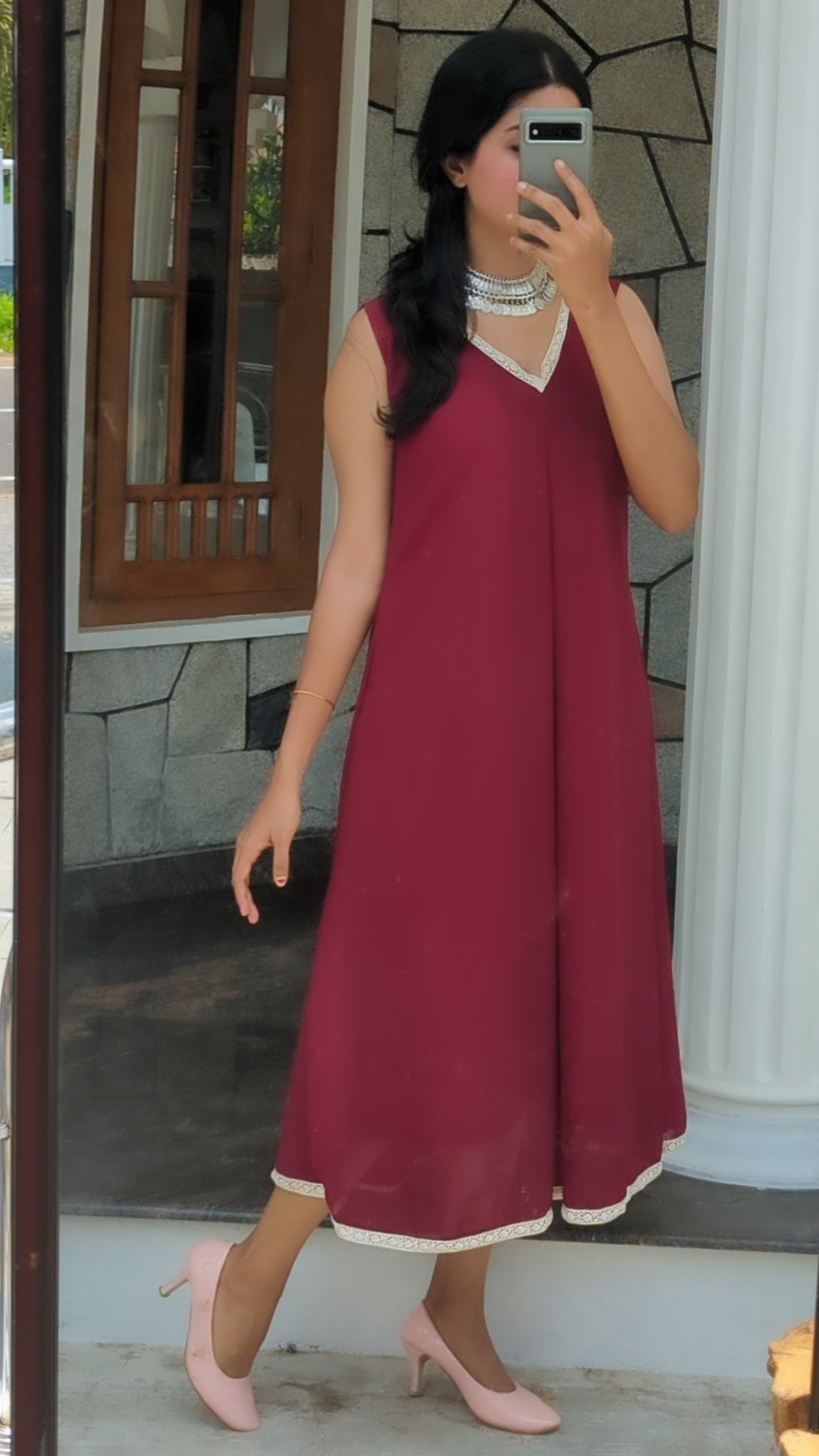 Osin casual Georgette Kurti