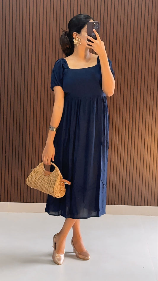 Elina Back Smoke Dress