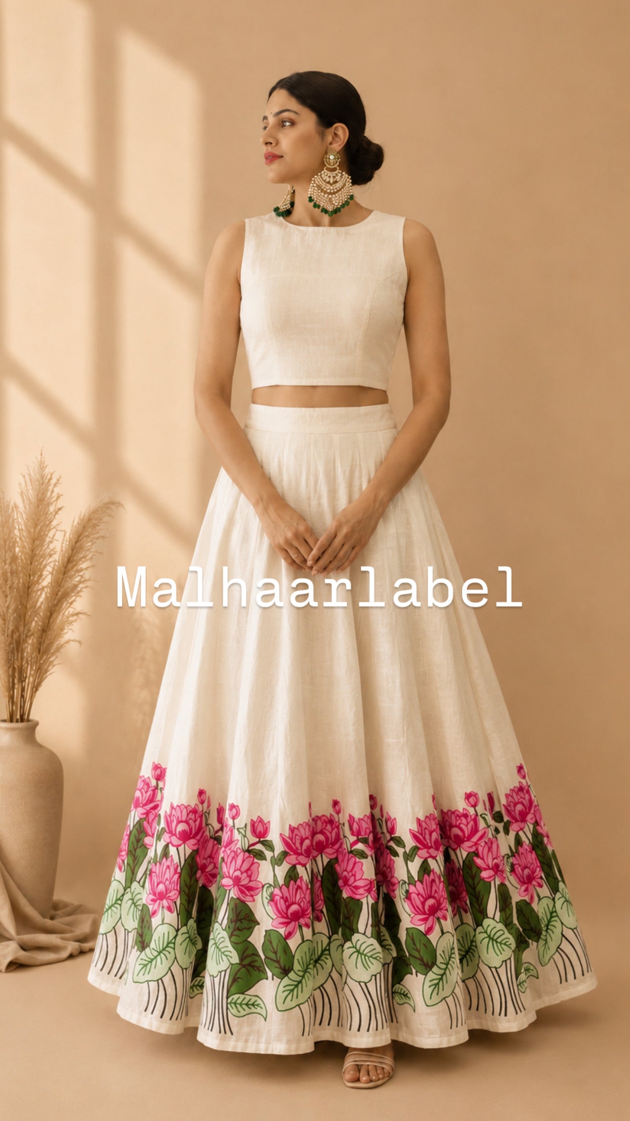 Abhinava Skirt and Top Fabric Set