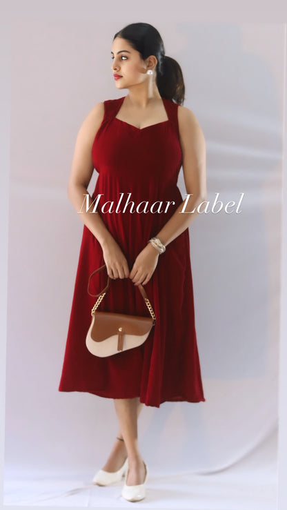 Jasper  velvet  Dress