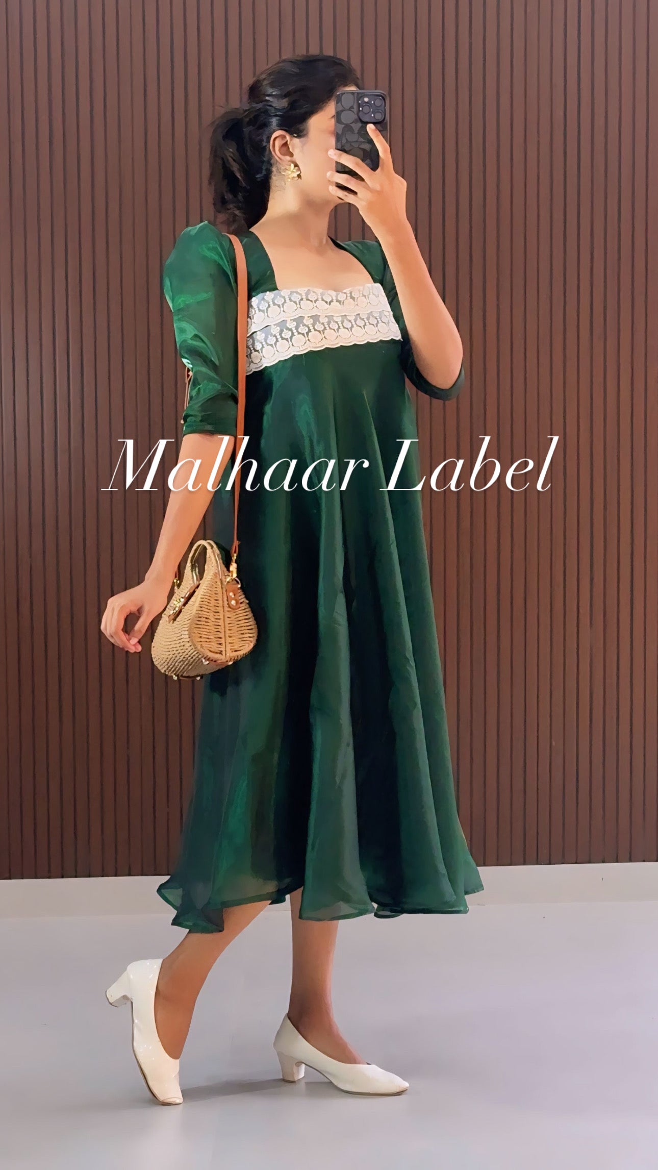 Mistletoe   Bottle Green Moss Dress