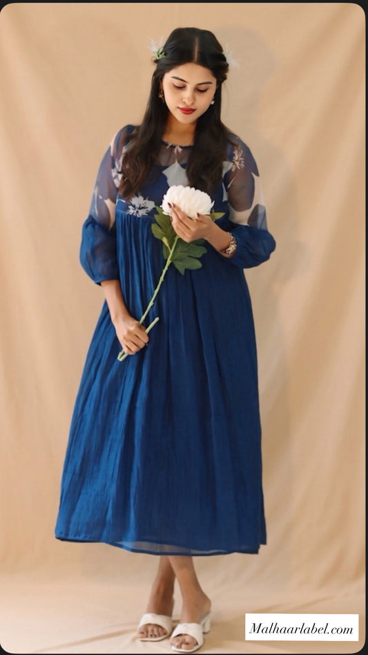 Zedan chanderi Kurti Dress