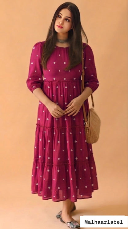 Varuna    Handloom Dress
