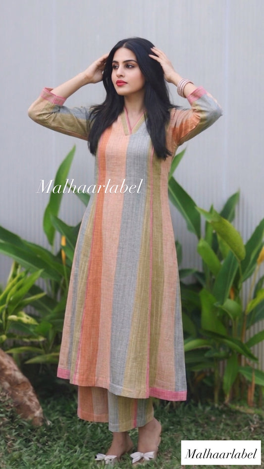 Lei Kurti Co- Ord  Set