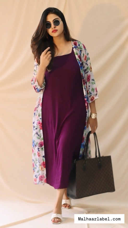 Haron Leopard jacket Dress