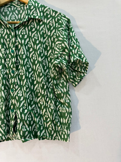 Aiden Crop Shirt