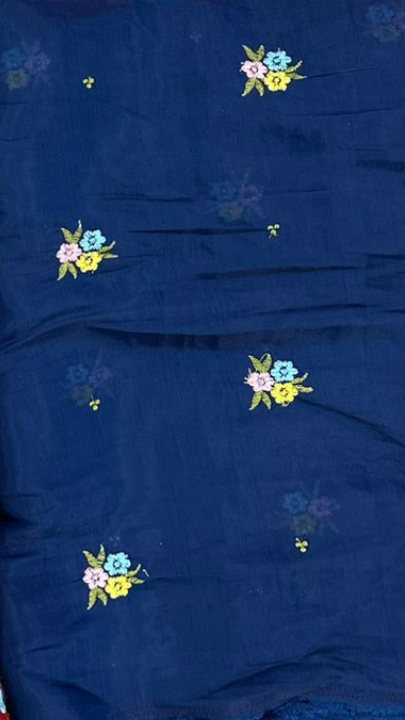 Lasso   MUL CHANDERI  Embroidery Dress