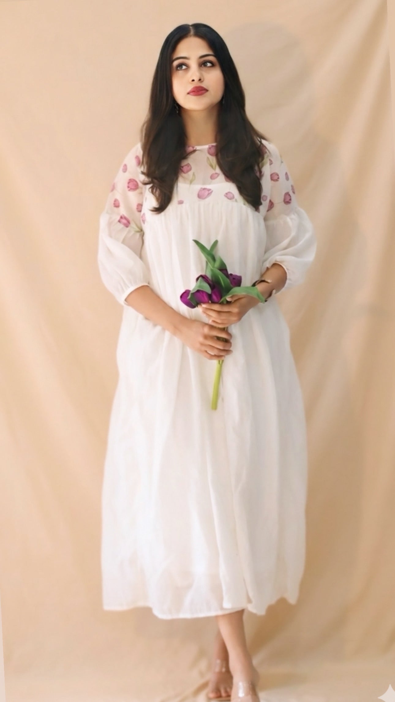 Tulip chanderi Kurti Dress