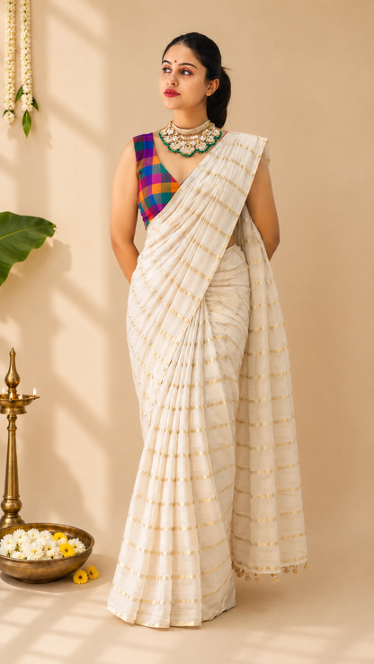 Onam Saree Collection:vasuki