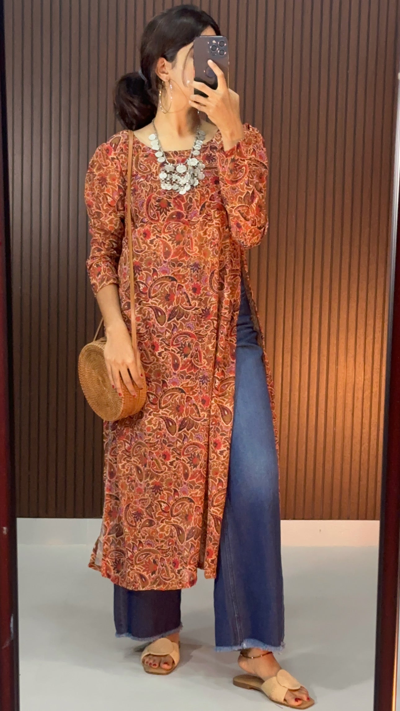 Swift Georgette  Slit Kurti