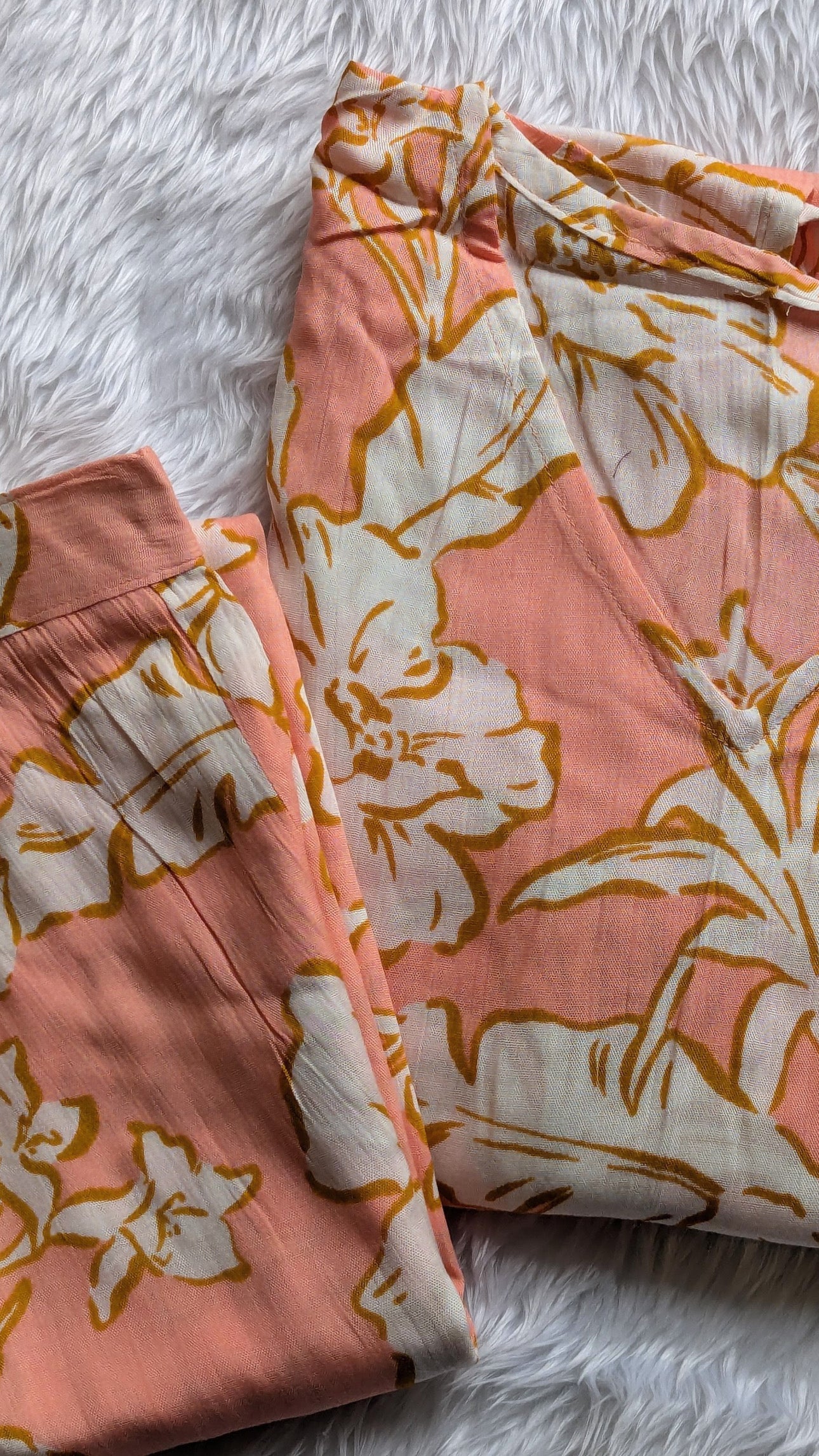 Tella Kurti Co- Ord  Set :Express Delivery