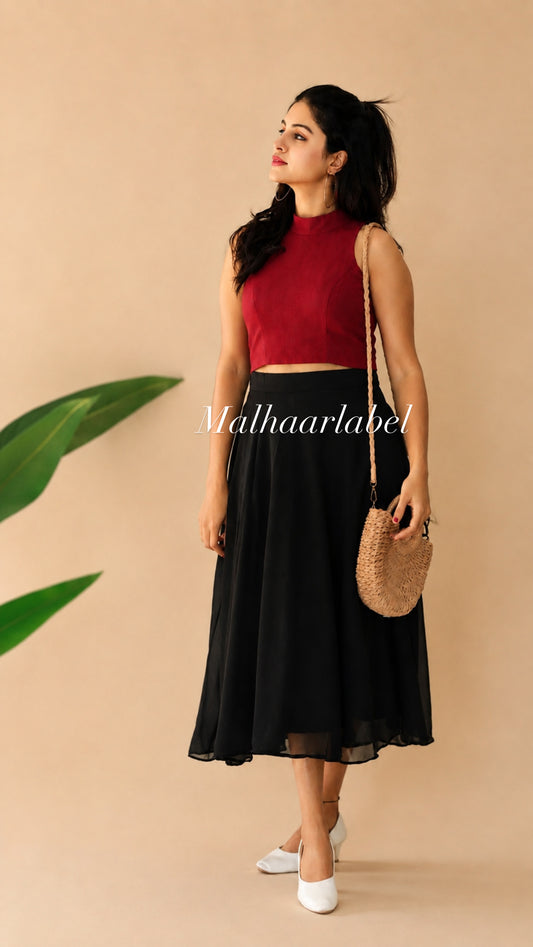 Elara August skirt and Top Collection: