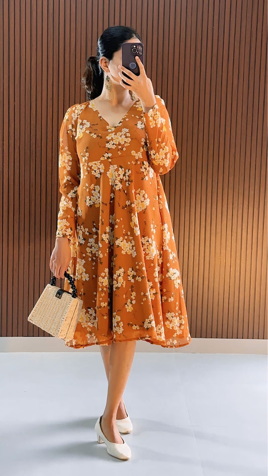 Diya Georgette Dress