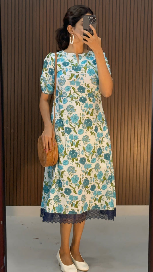 Tue  Cotton Dress with Pocket